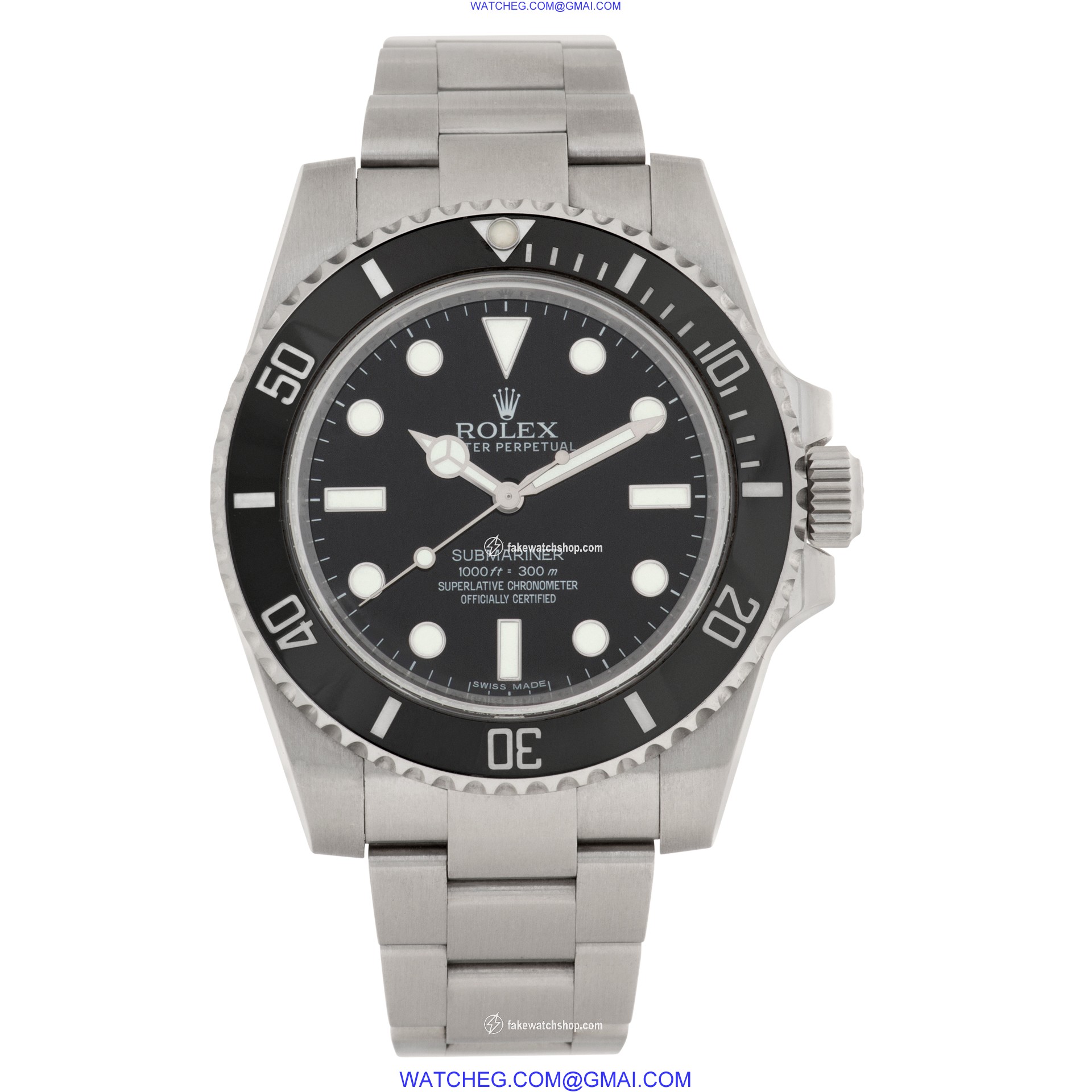 Rolex 114060 Submariner No Date Automatic Male Stainless Steel 2
