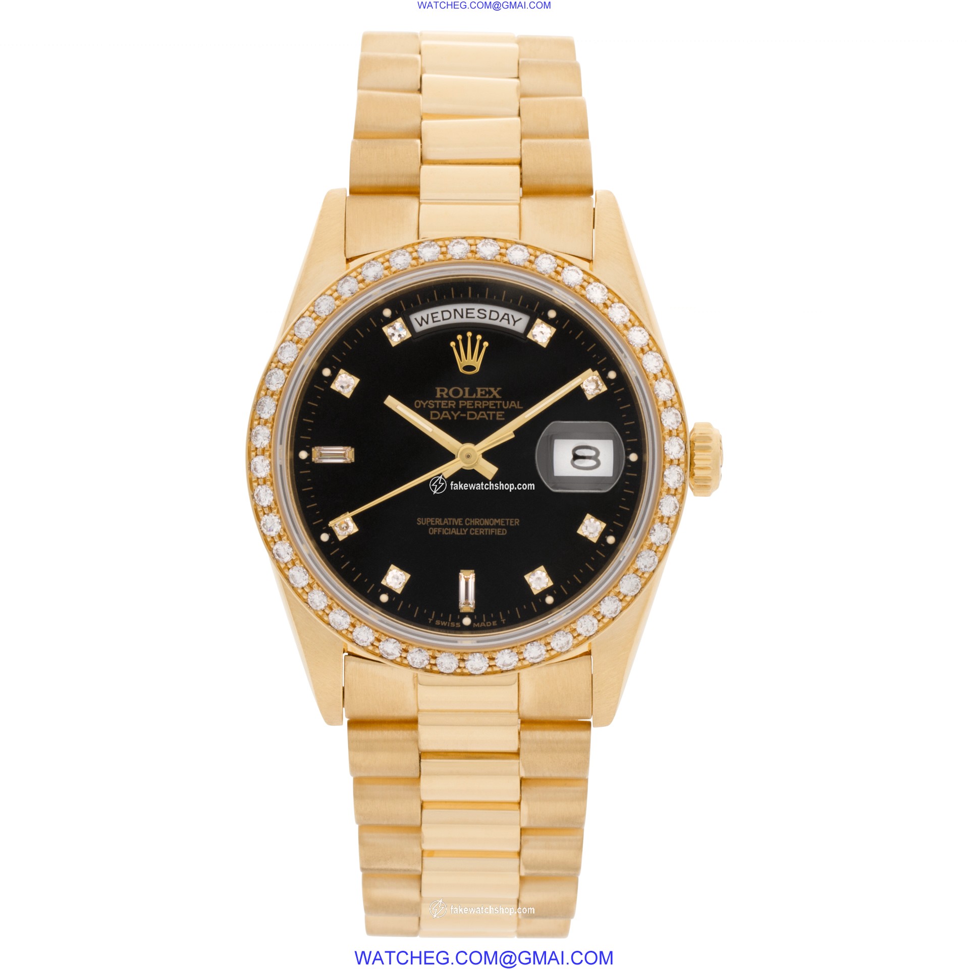 Rolex 18238 Day-Date Automatic Male 18k yellow gold 2