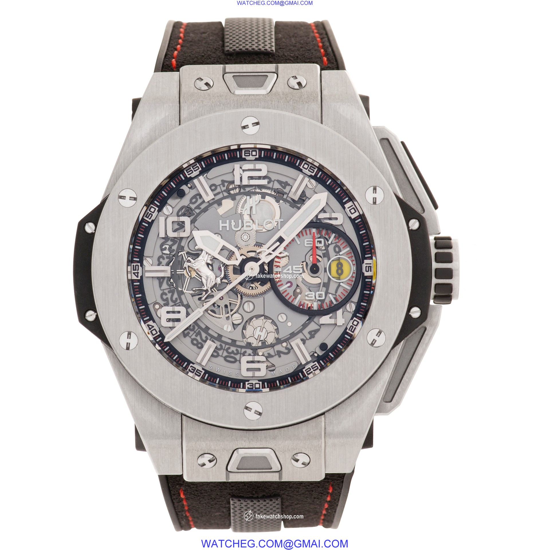 Hublot 402.nx.0123.wr Big Bang Ferrari Automatic Male Titanium 2
