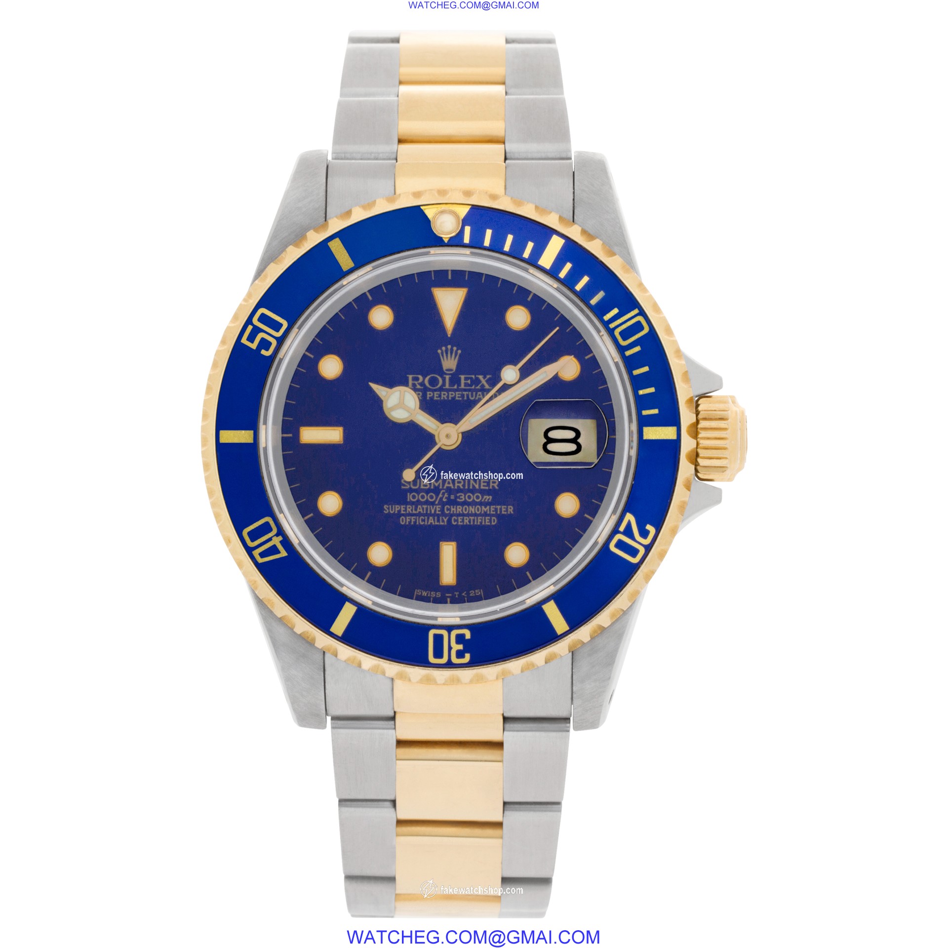 Rolex 16613 Submariner Automatic Male 18k gold & Stainless Steel 2