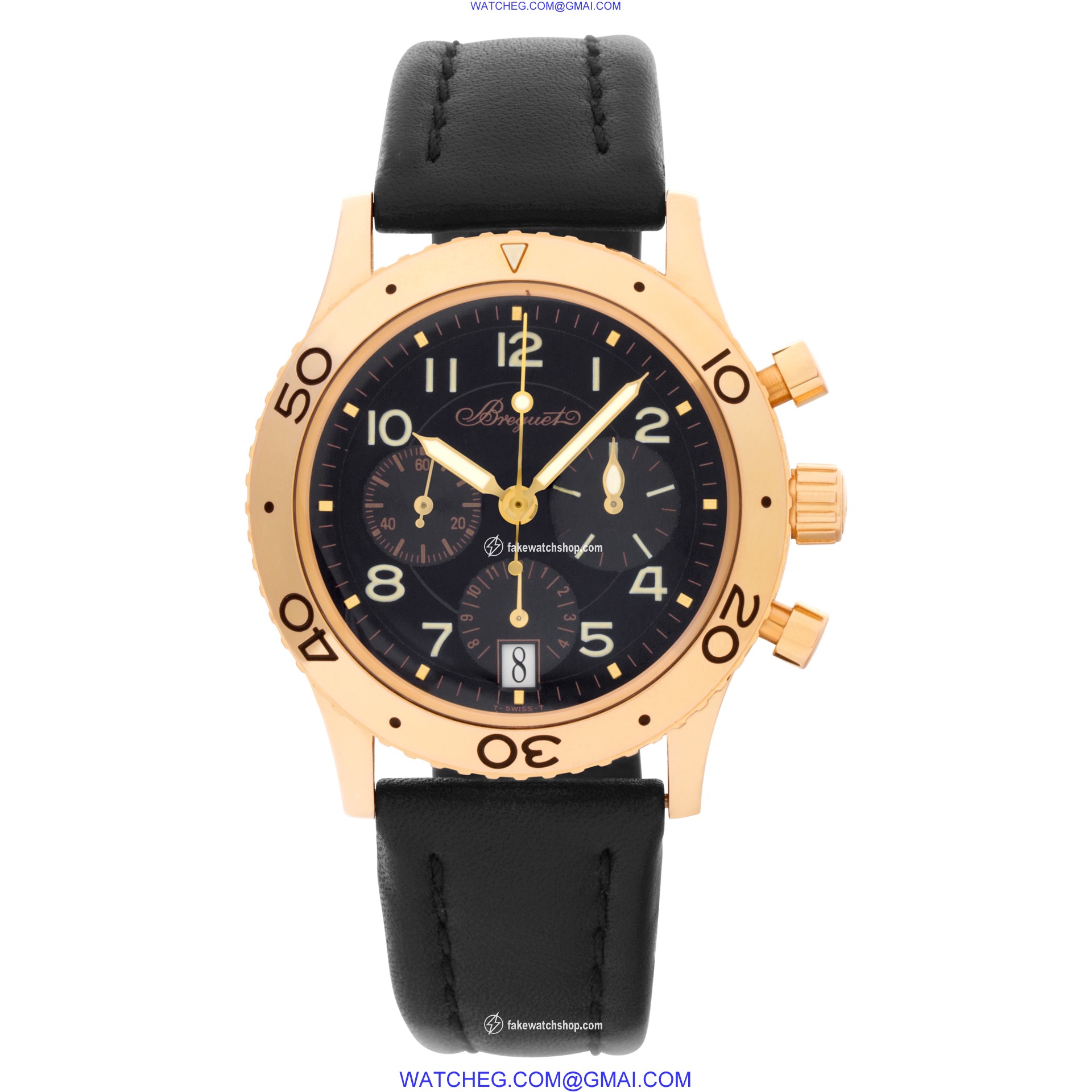 Breguet 3820BR Transatlantique Automatic Male 18k rose gold 2