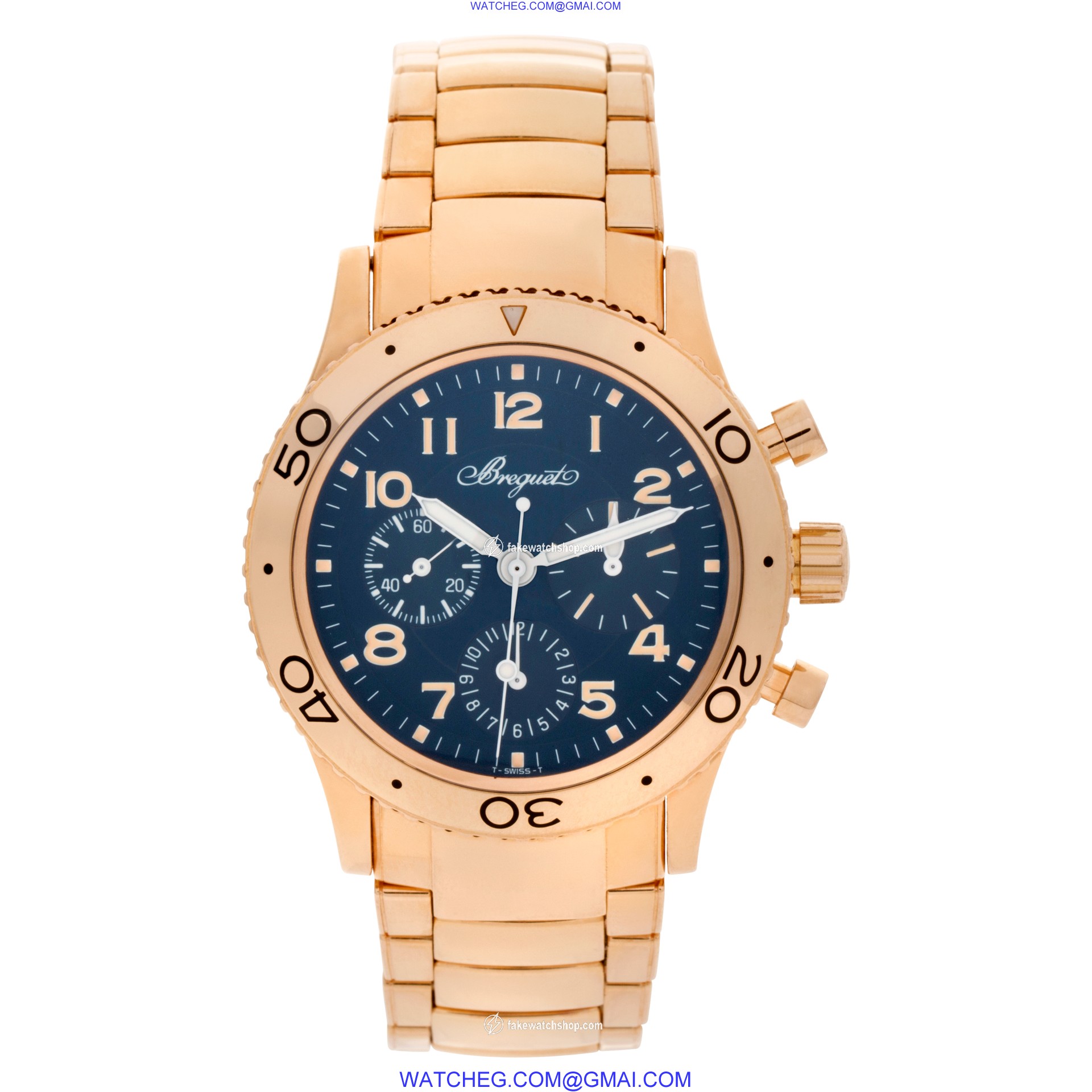 Breguet 3800BR Aeronavale Automatic Male 18k rose gold 2