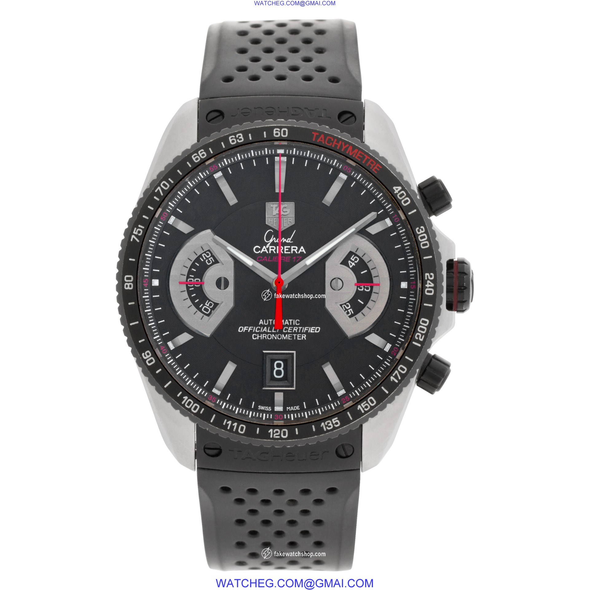 Tag Heuer CAV511C.FT6016 Grand Carrera Automatic Male Stainless Steel 2