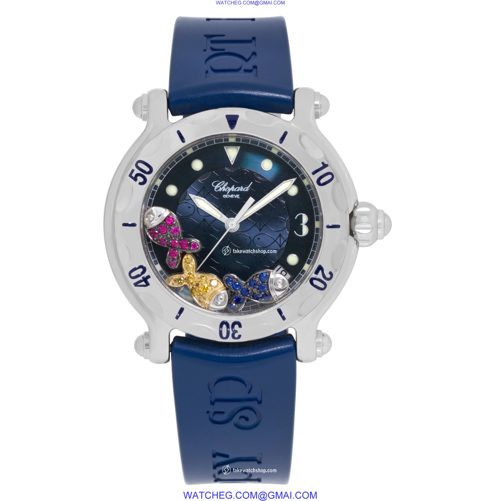Chopard 28/8347/8-402 Happy Beach Quartz Female Stainless Steel 2
