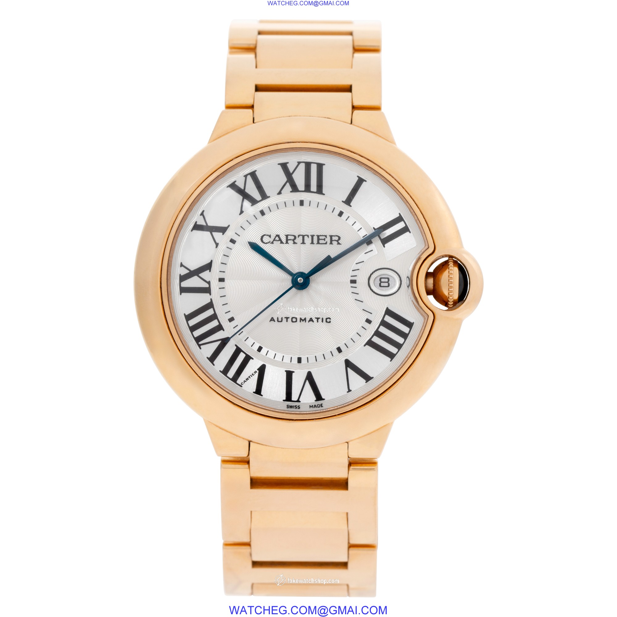 Cartier WGBB0039 Ballon Bleu Automatic Male 18k rose gold 2