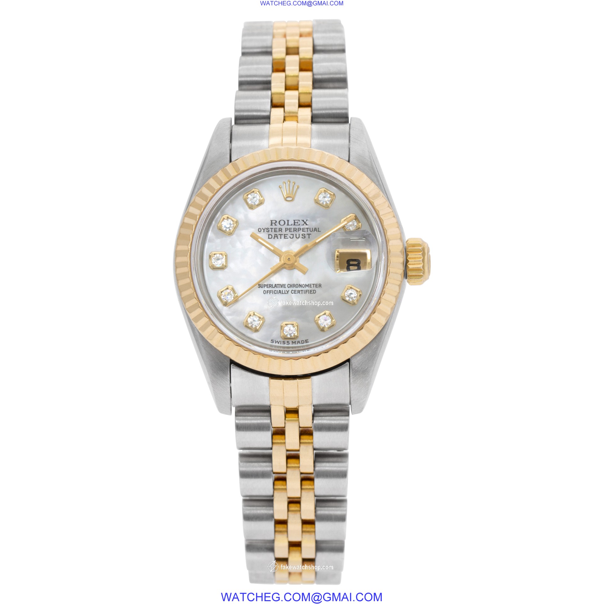 Rolex 69173 Datejust Automatic Female 18k gold & Stainless Steel 2