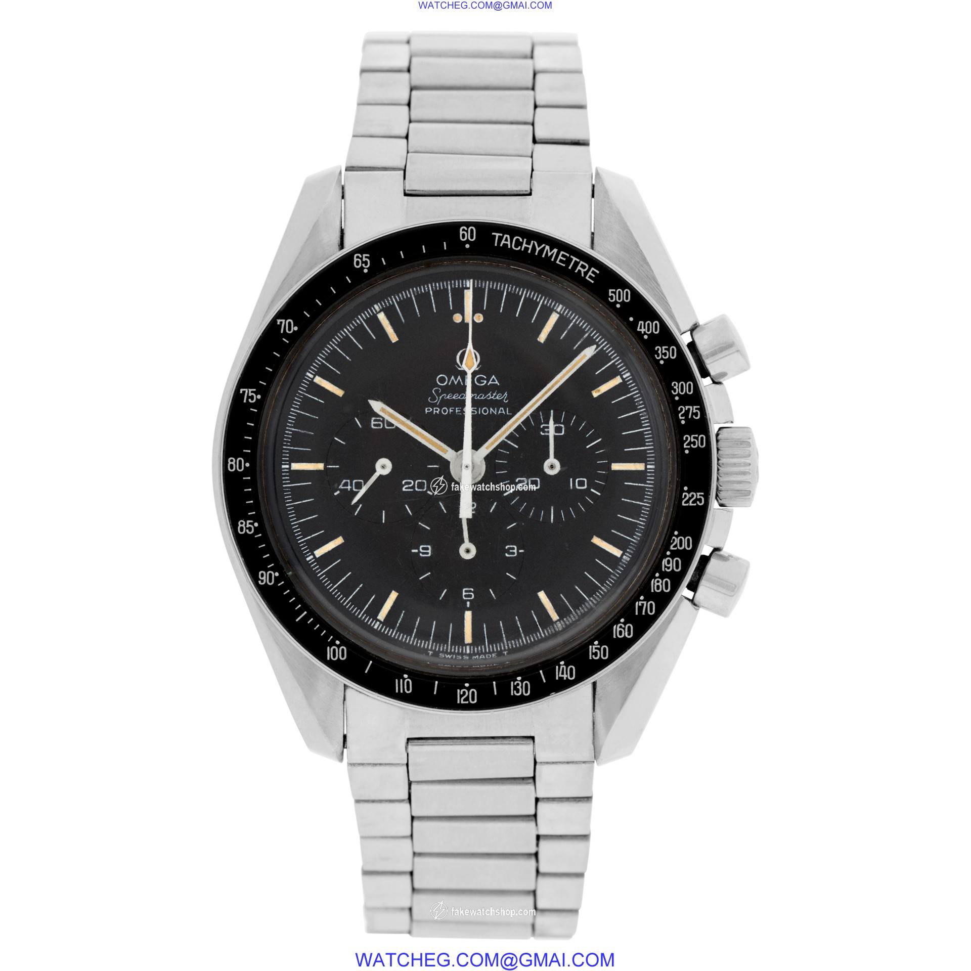 Omega 14502269st Speedmaster Manual Male Stainless Steel 2