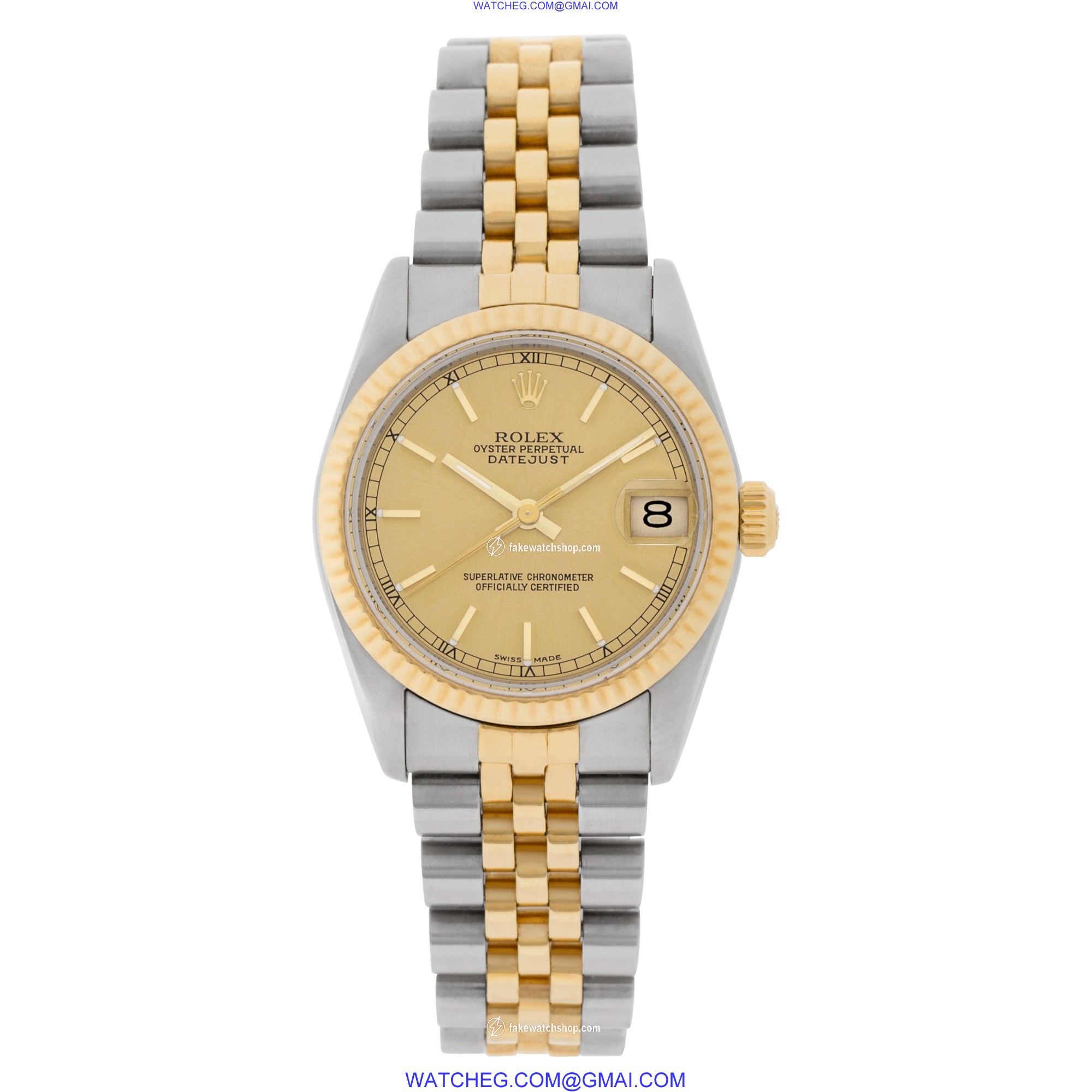 Rolex 68273 Datejust Automatic Unisex 18k gold & Stainless Steel 2