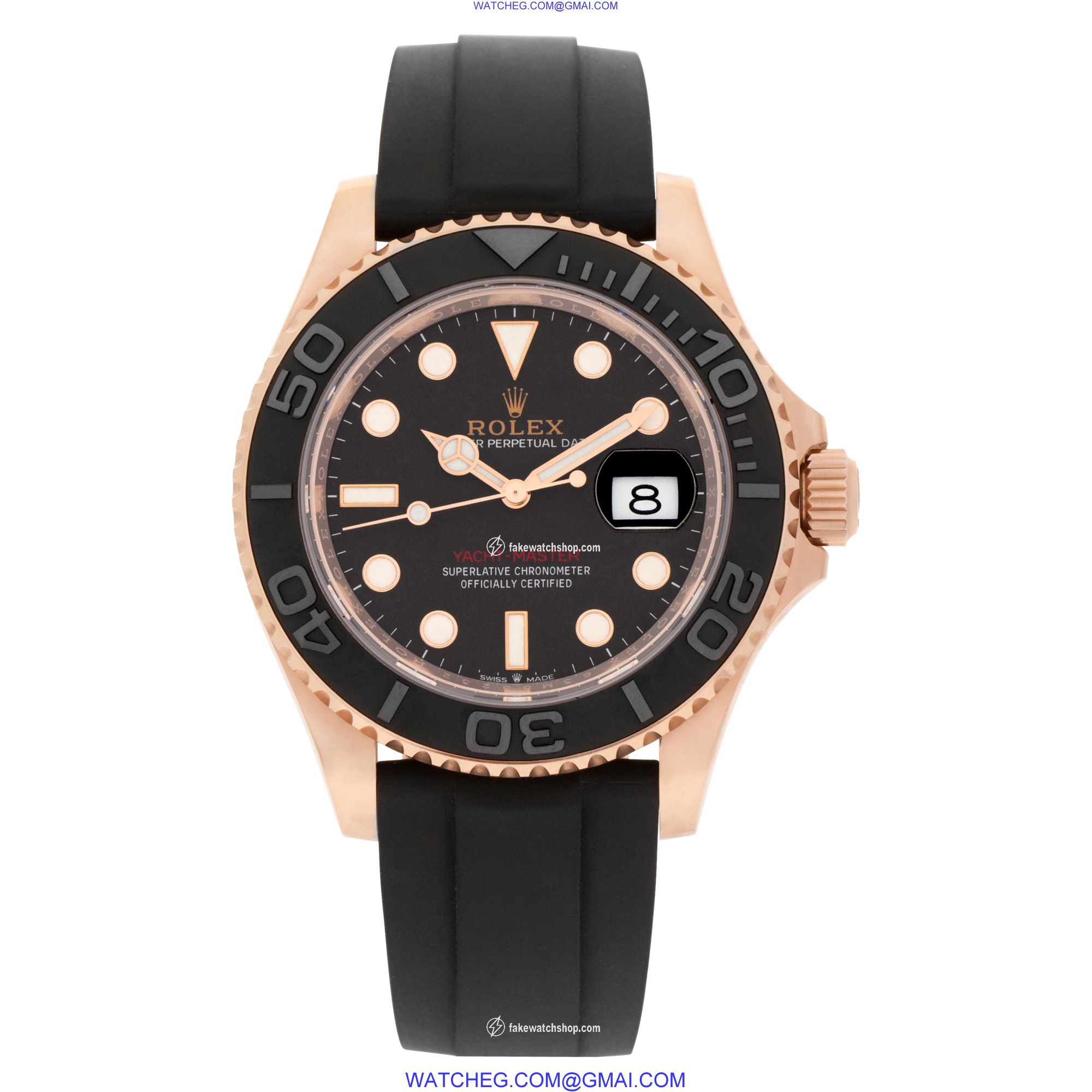 Rolex 126655 Yacht-Master Automatic Male 18k rose gold 2