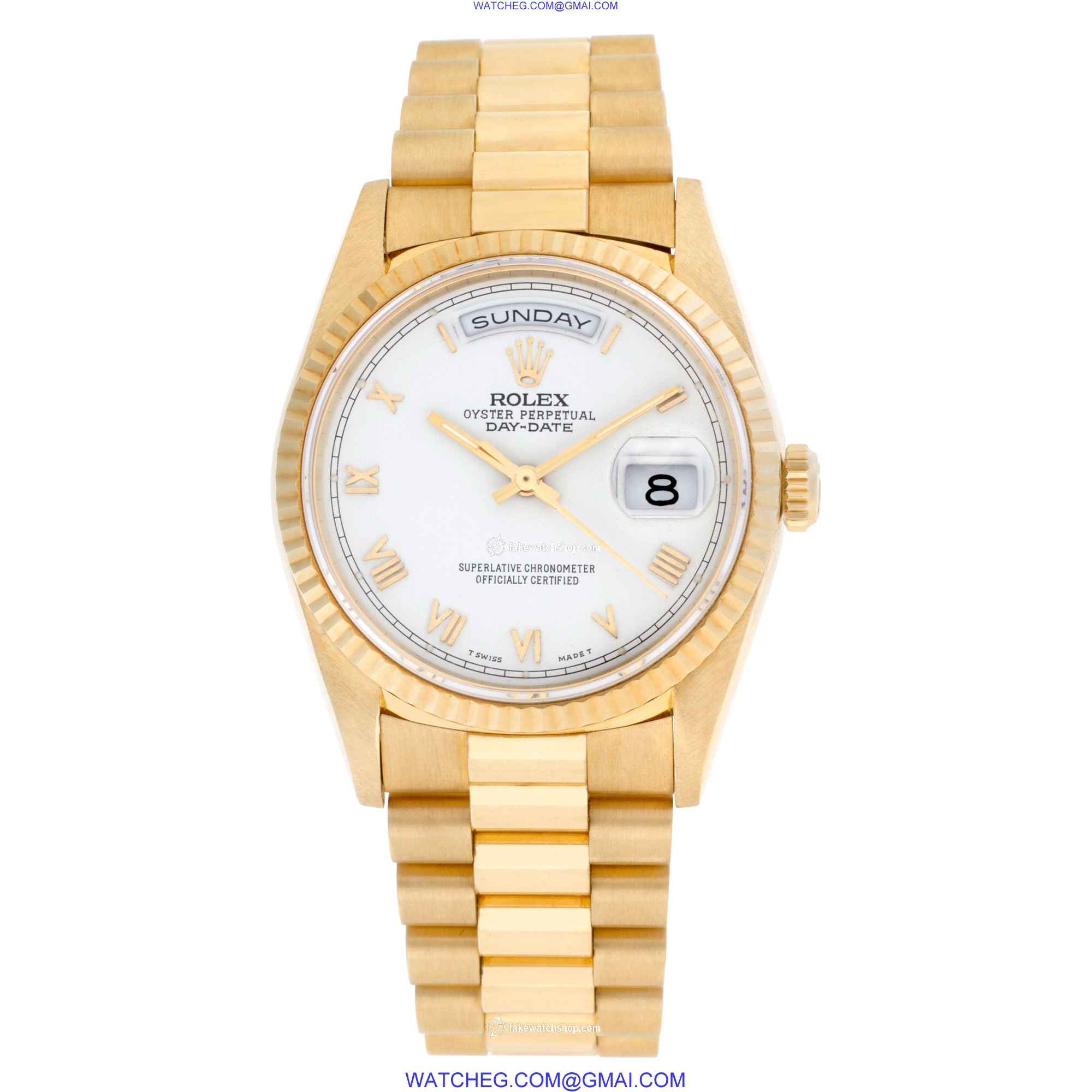 Rolex 18238 Day-Date Automatic Male 18k yellow gold 2