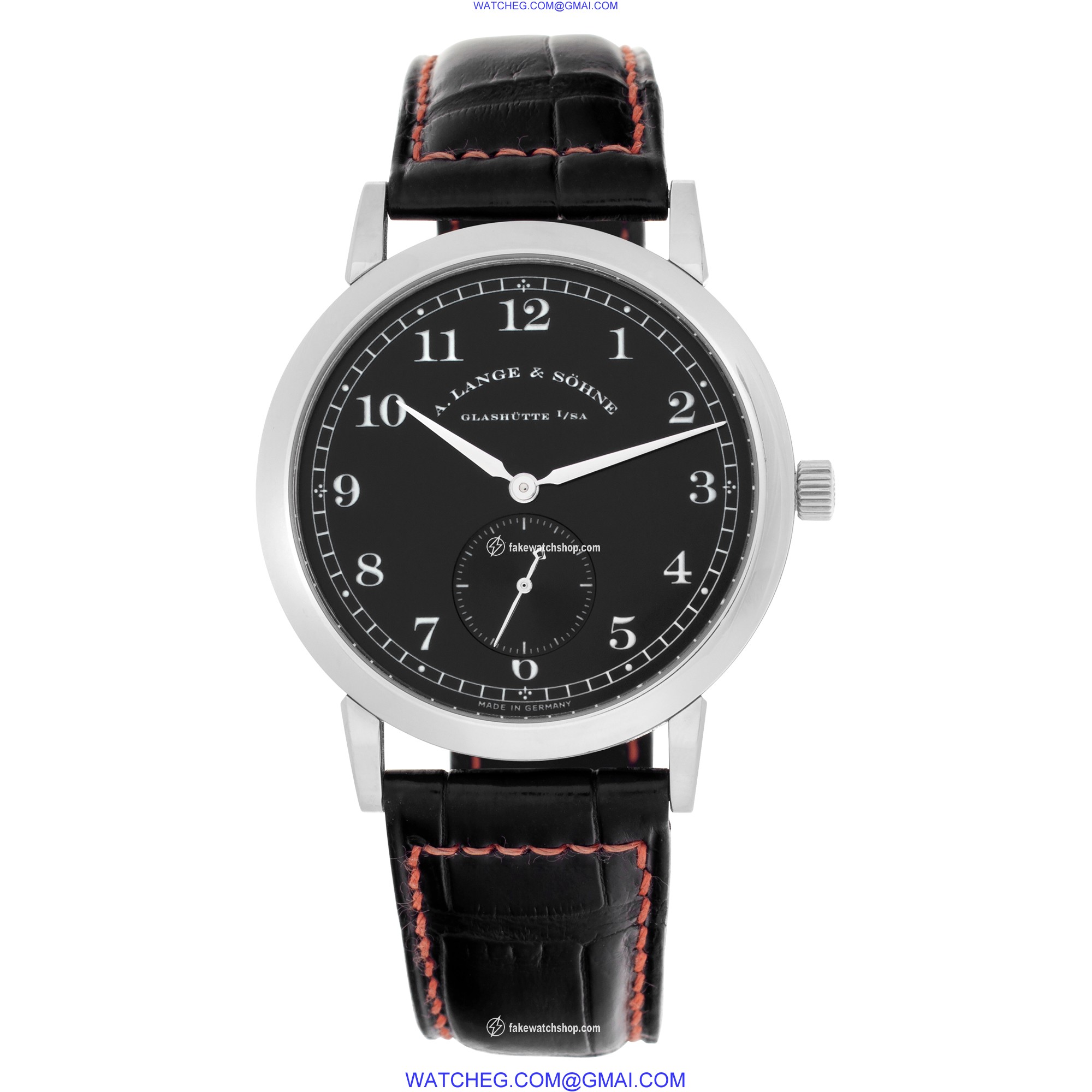 A. Lange & Sohne 206.029 Saxonia Manual Male 18k White Gold 2