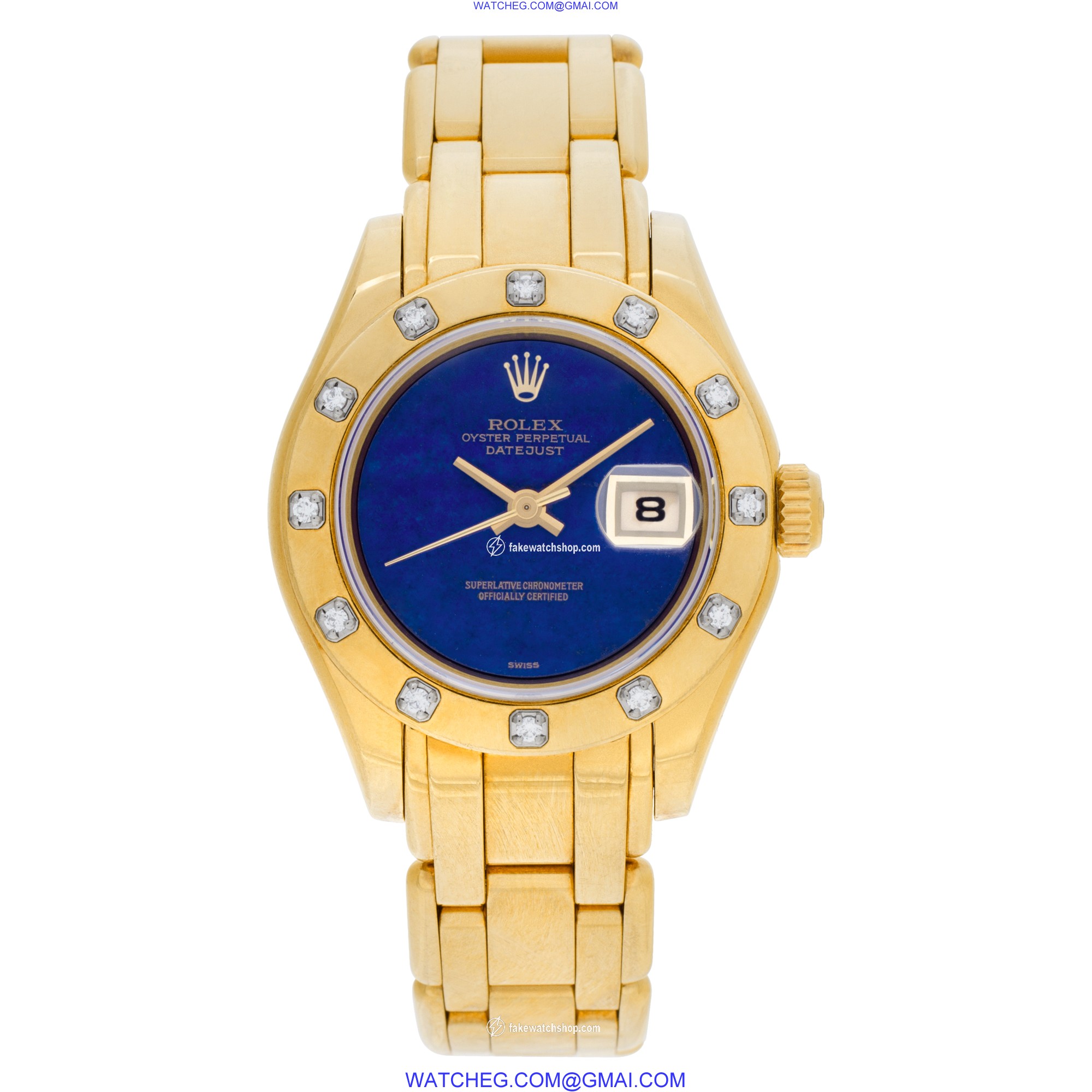 Rolex 69318 Pearlmaster Automatic Female 18k yellow gold 2