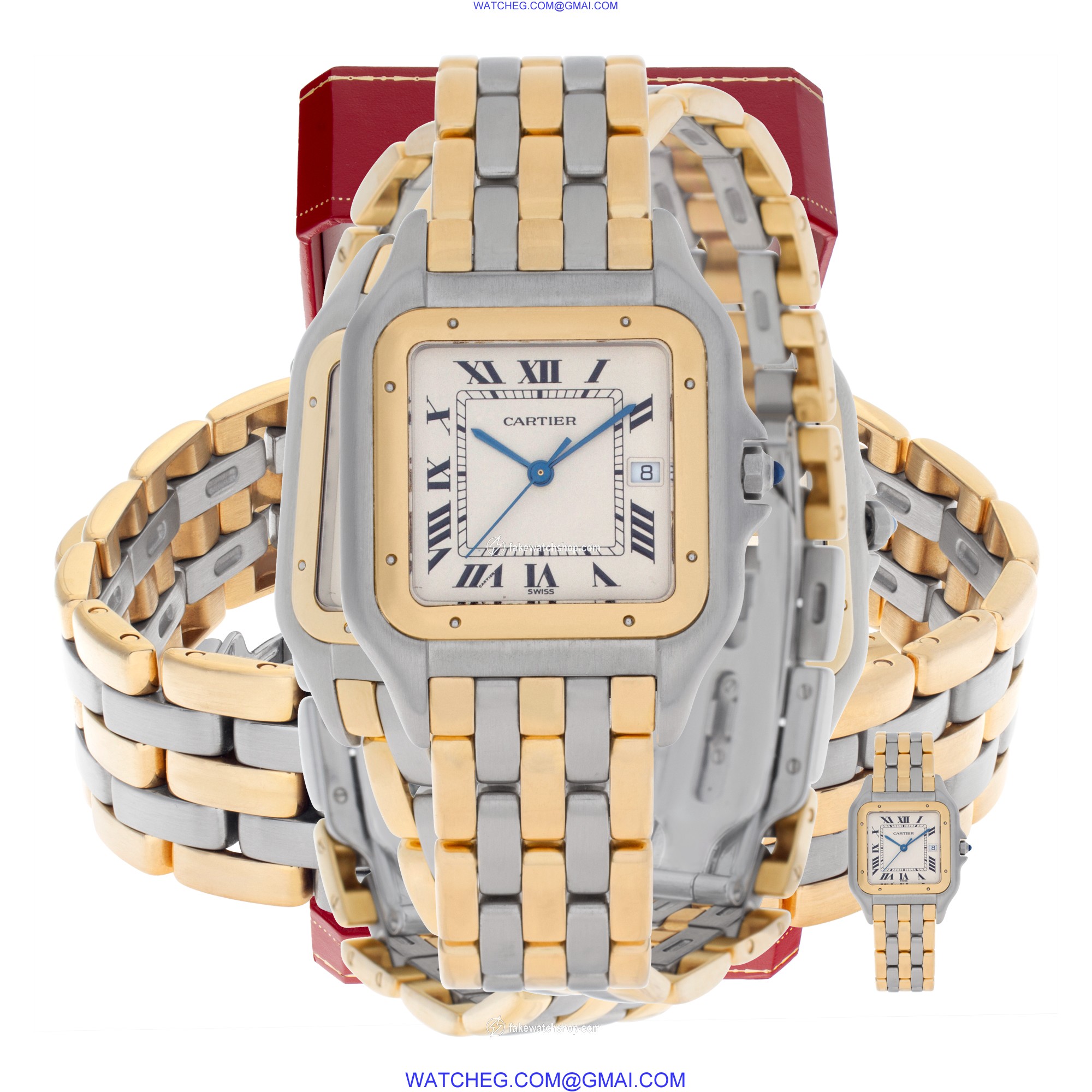 Cartier 187957 Panthere Quartz Unisex Stainless Steel 2