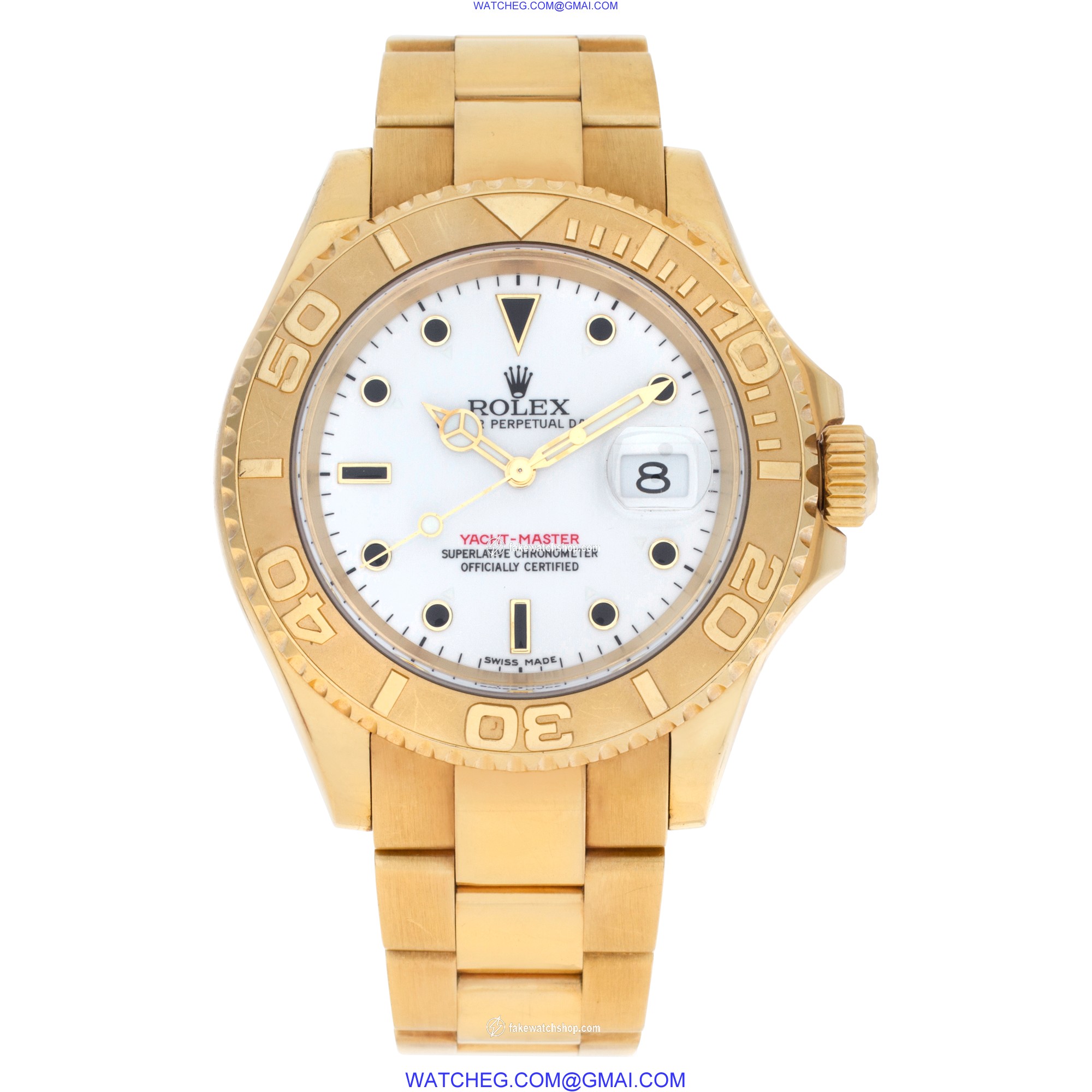 Rolex 16628 Yacht-Master Automatic Male 18k yellow gold 2