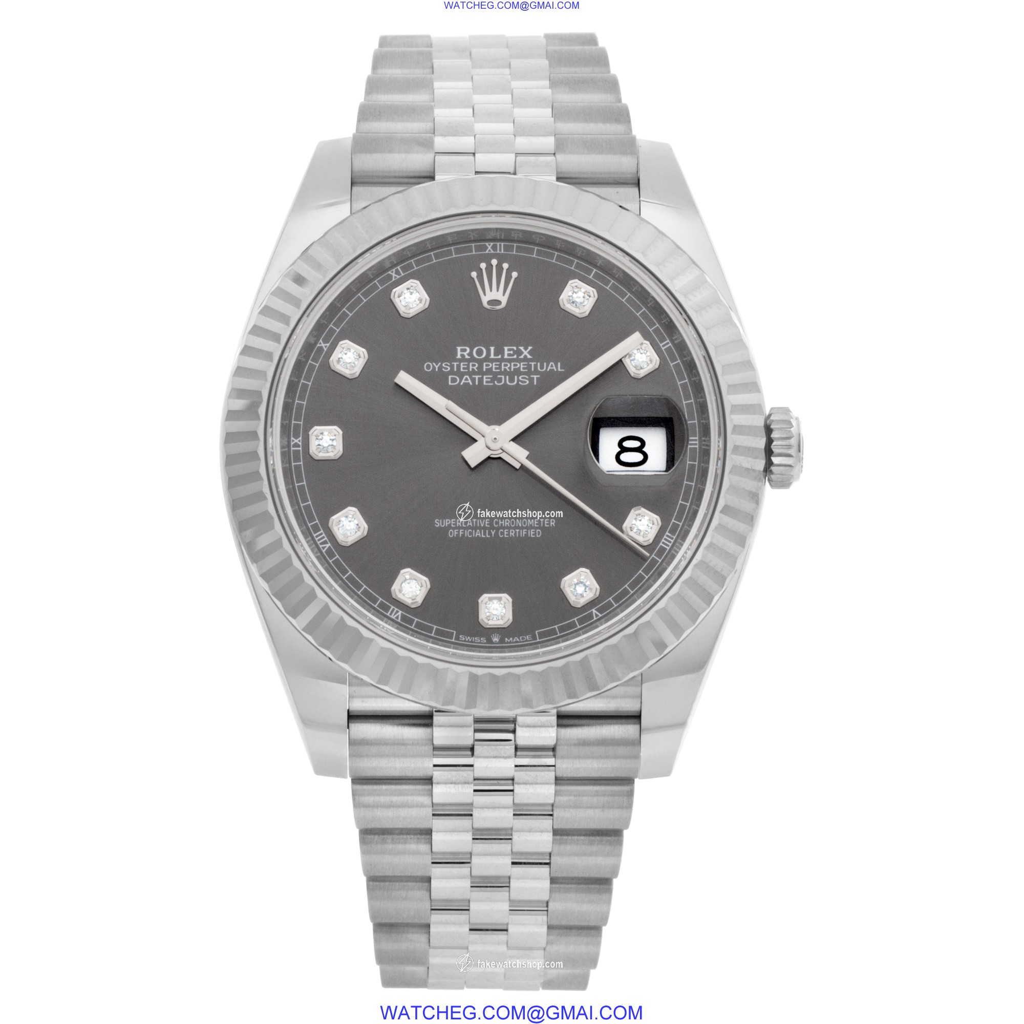 Rolex 126334 Datejust 41 Automatic Unisex Stainless Steel 2