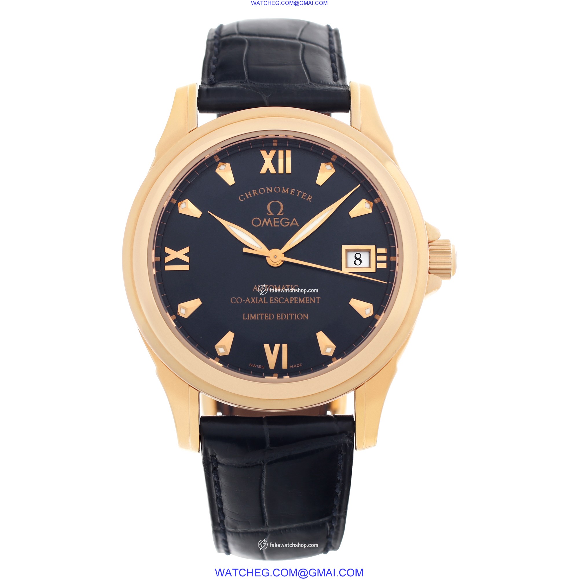 Omega 5931.81.23 De Ville Automatic Male 18k rose gold 2