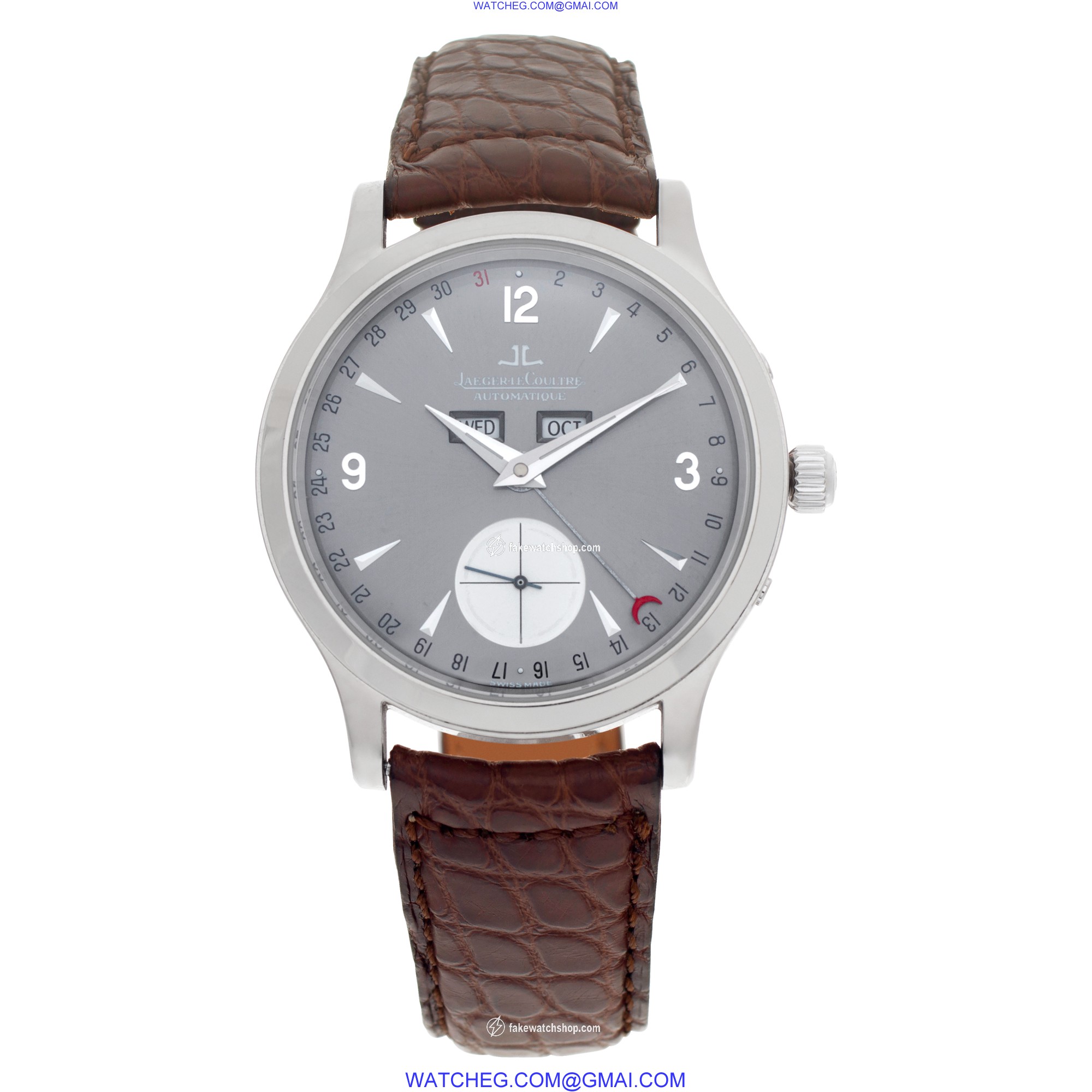 Jaeger LeCoultre 140.3.87 Master Control Automatic Male 18k White Gold 2