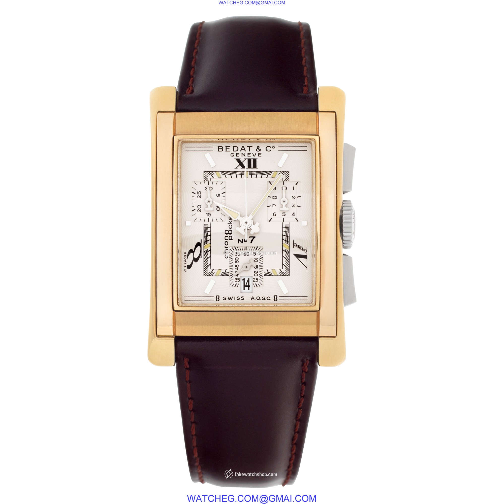 Bedat & Co 778 Chronopocket Quartz Male 18k yellow gold 2