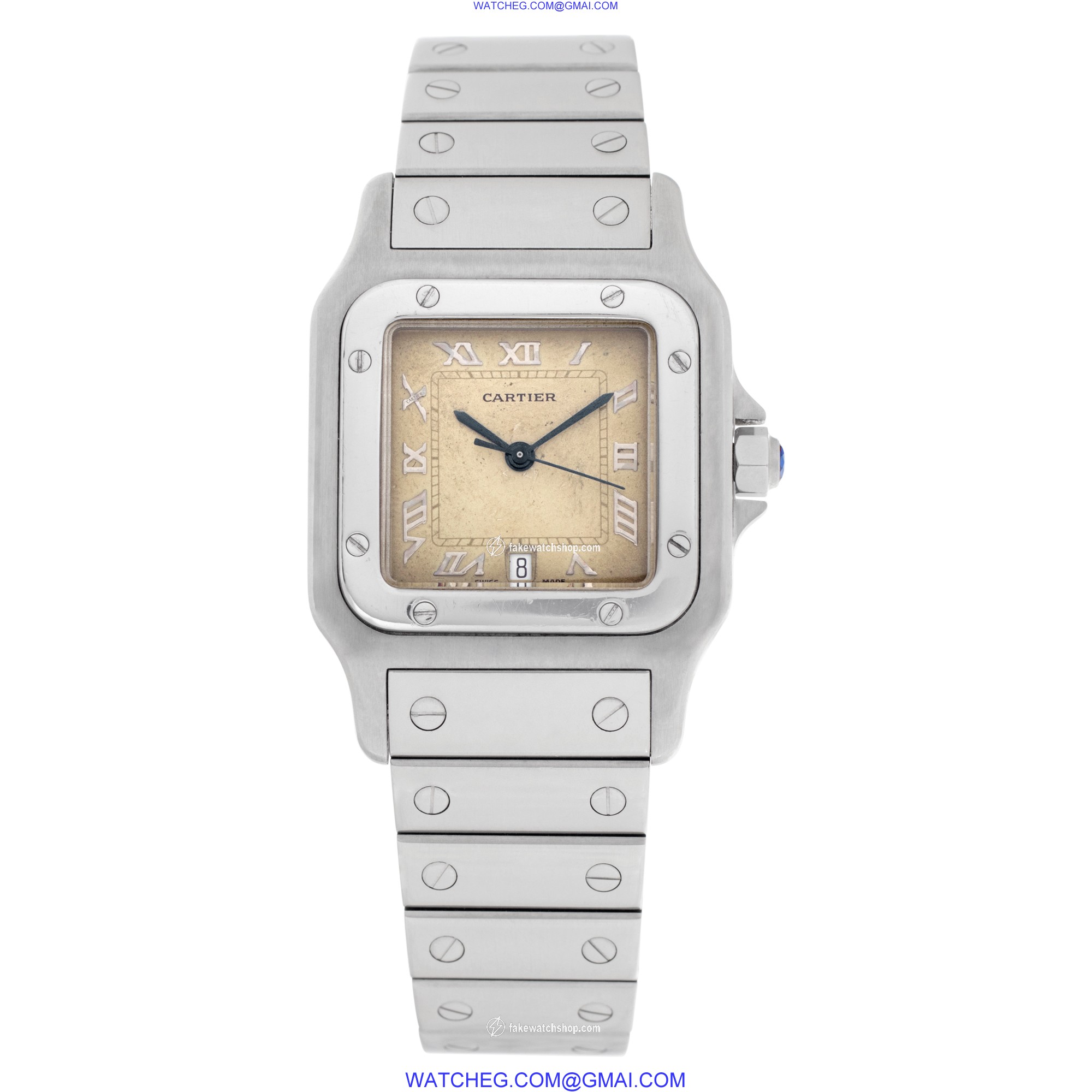 Cartier W20025D6/1564 Santos Quartz Female Stainless Steel 2