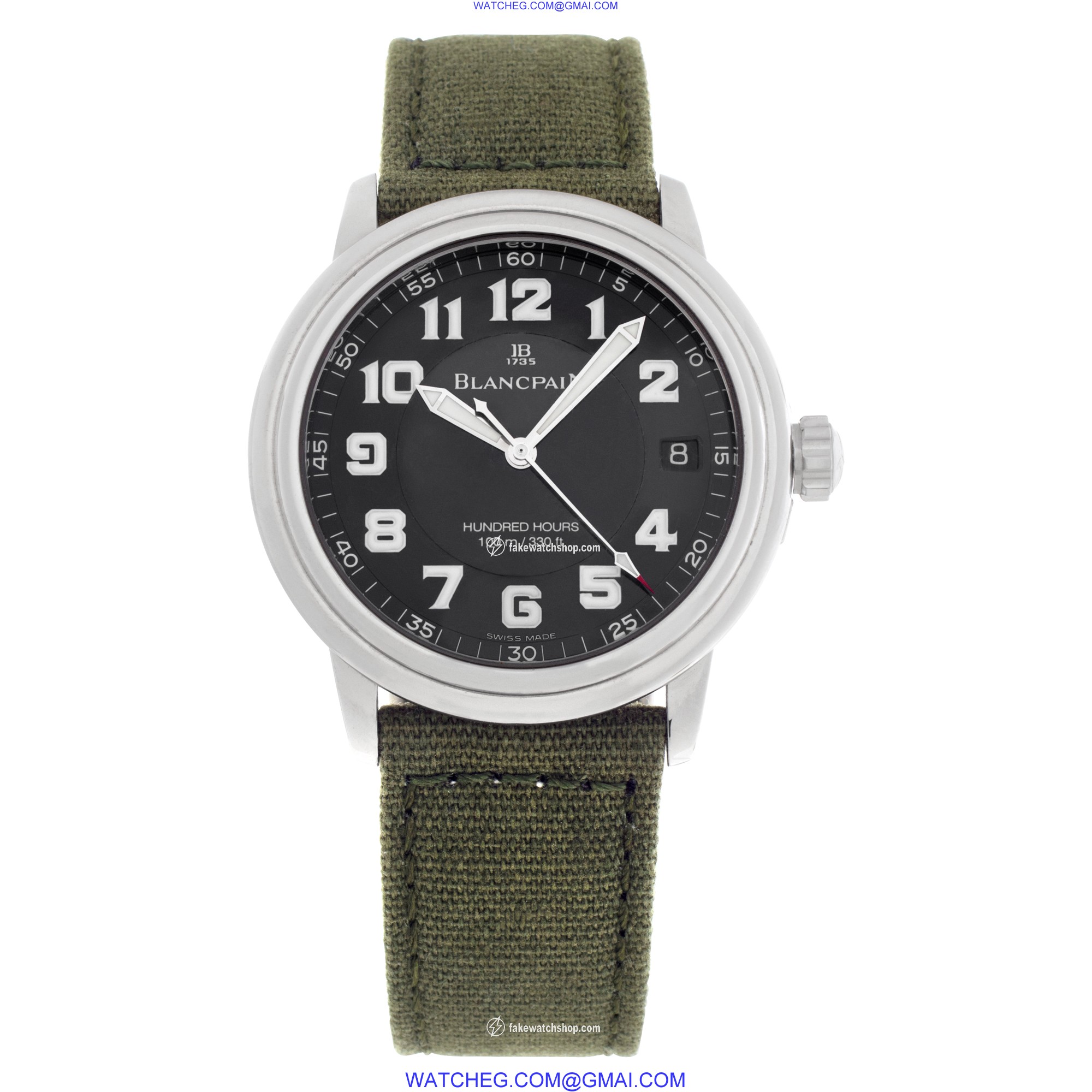 Blancpain 2100-1130M-63B Leman Automatic Male Stainless Steel 2
