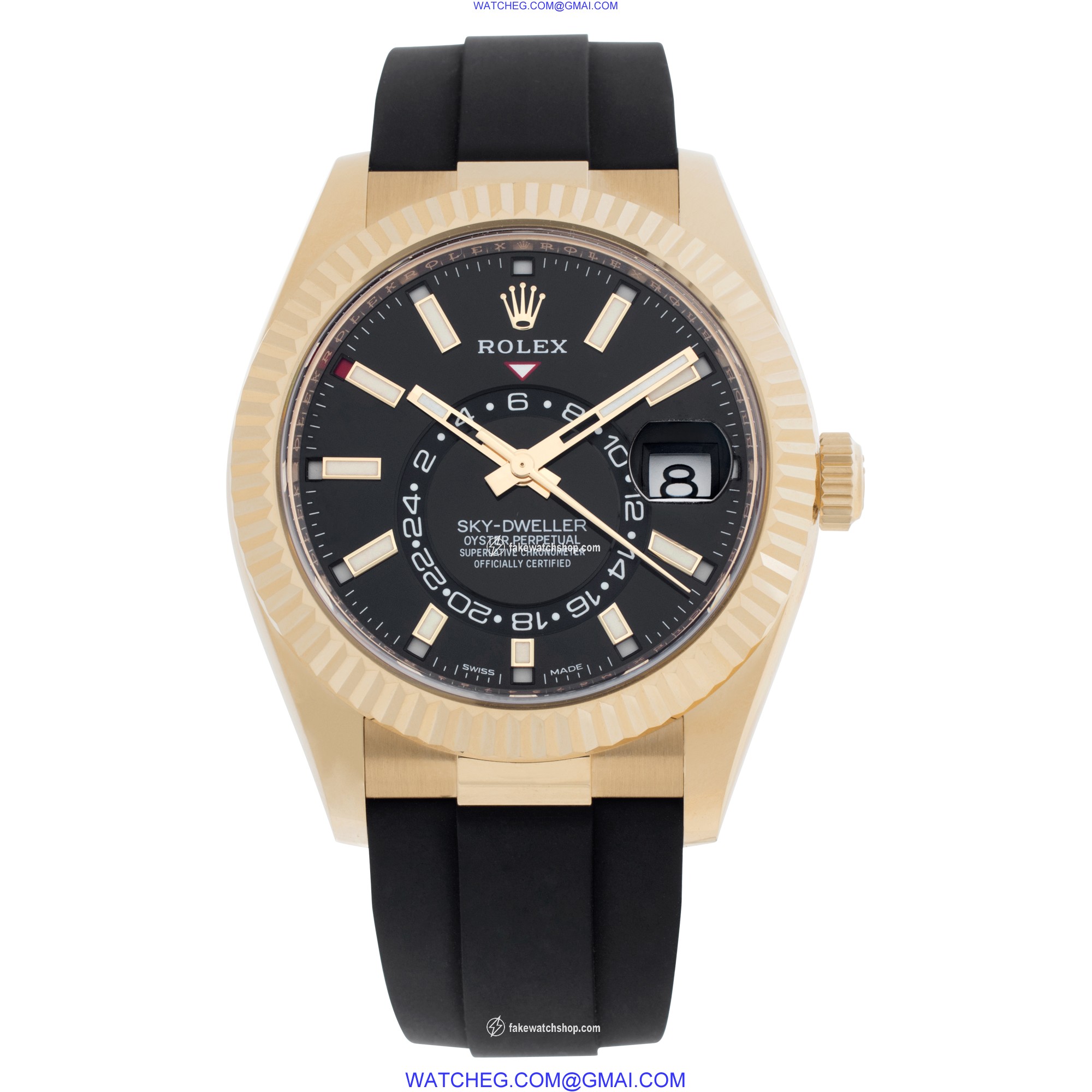 Rolex 326238 Sky-Dweller Automatic Male 18k yellow gold 2