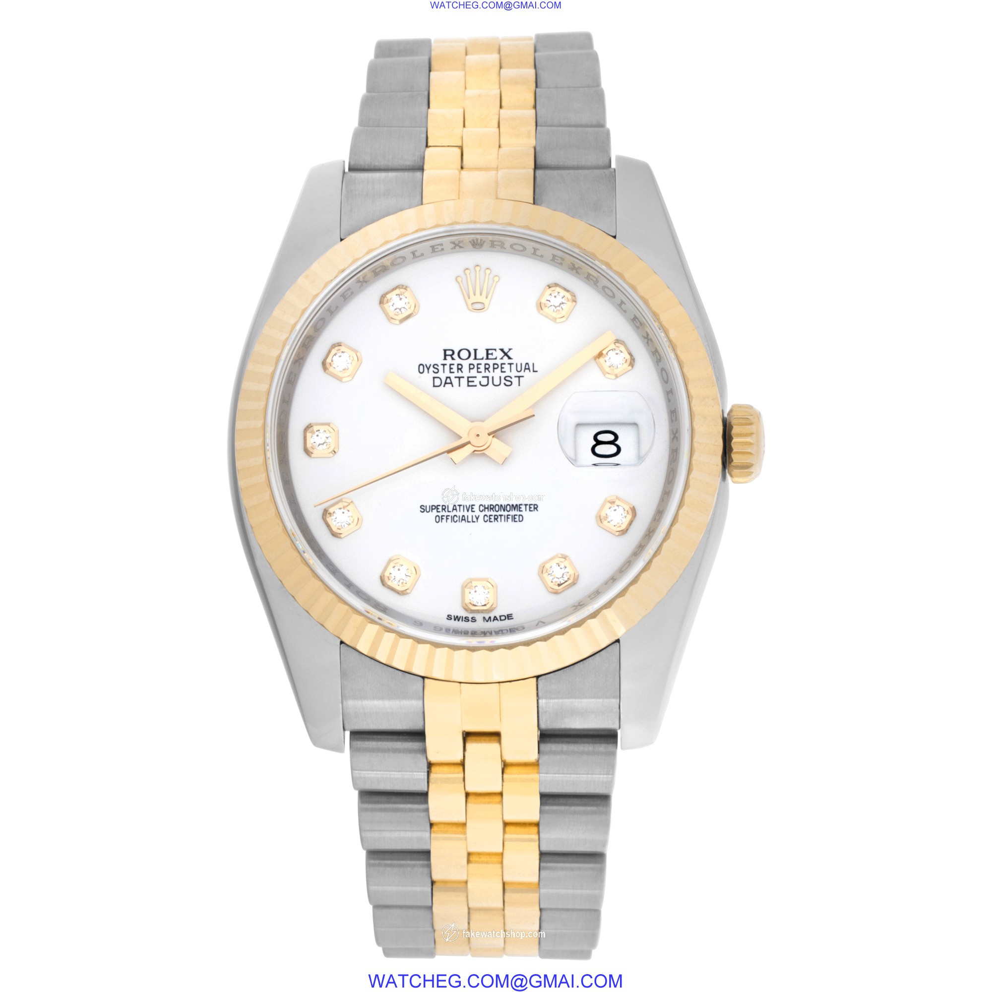 Rolex 116233 Datejust Automatic Unisex Stainless Steel 2