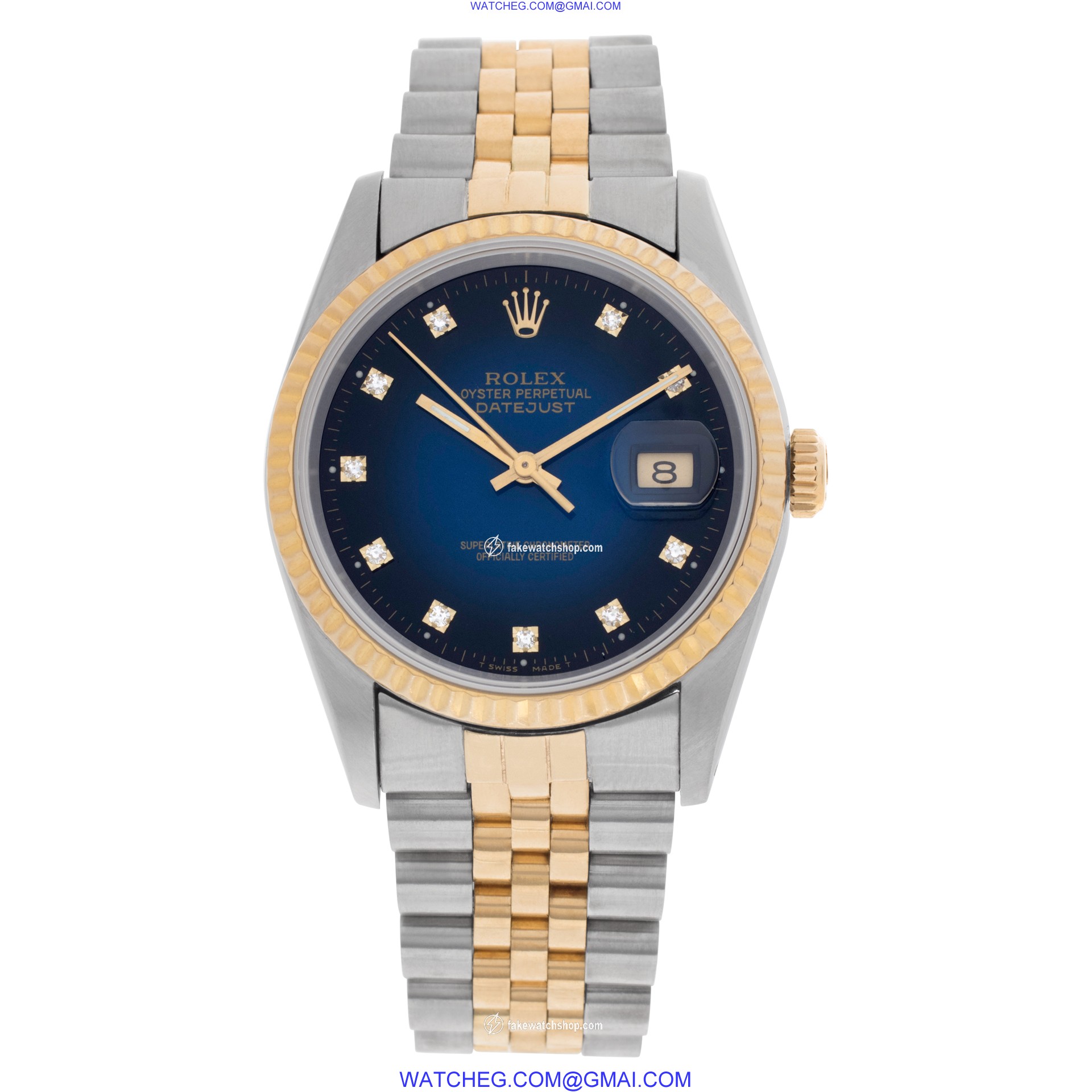 Rolex 16233 Datejust Automatic Unisex Stainless Steel 2