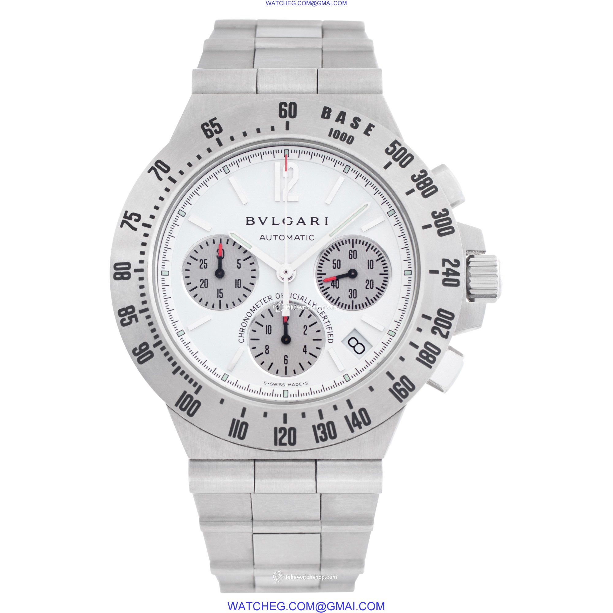 Bvlgari CH 40 ST a Diagono Automatic Unisex Stainless Steel 2