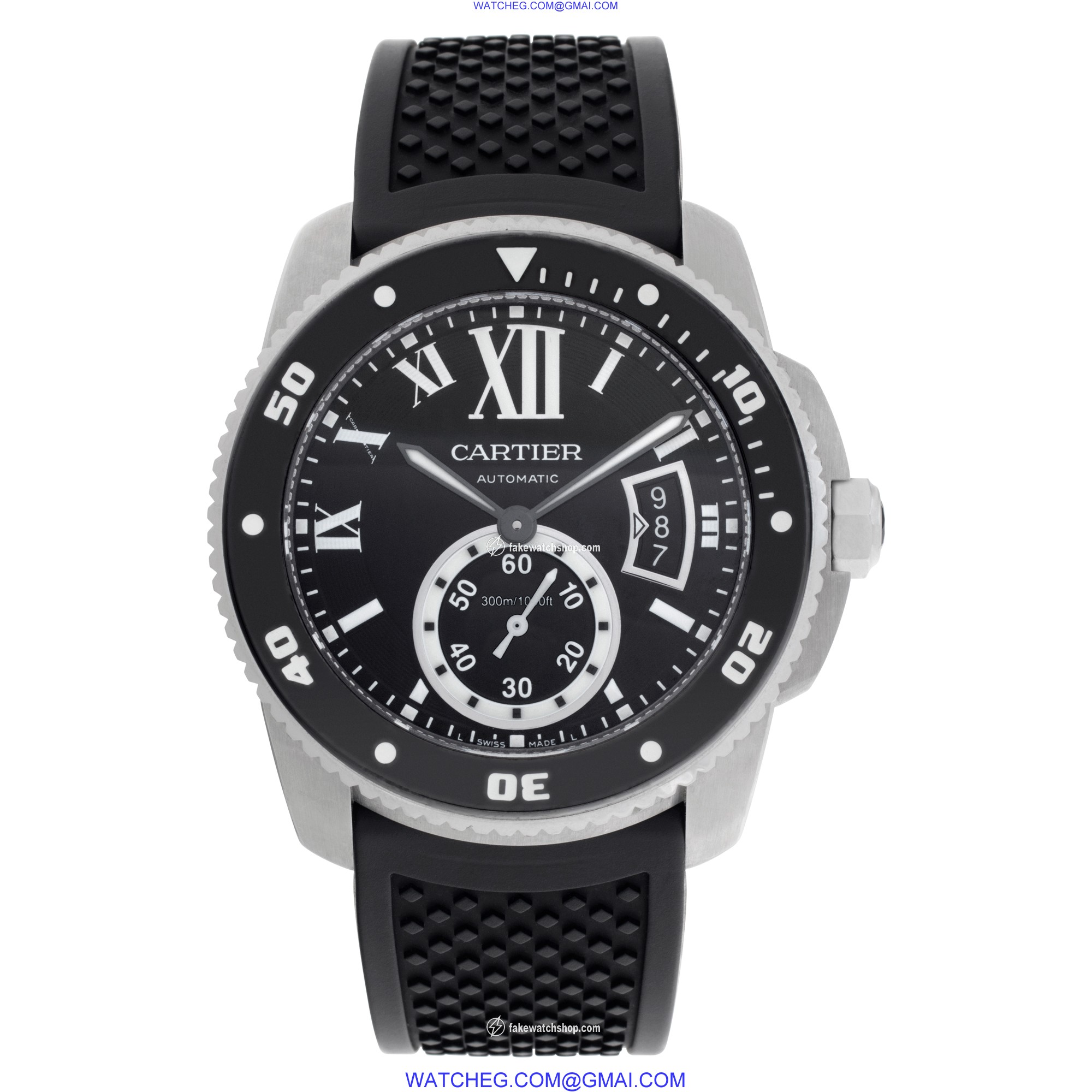 Cartier W7100056 Calibre Automatic Male Stainless Steel 2