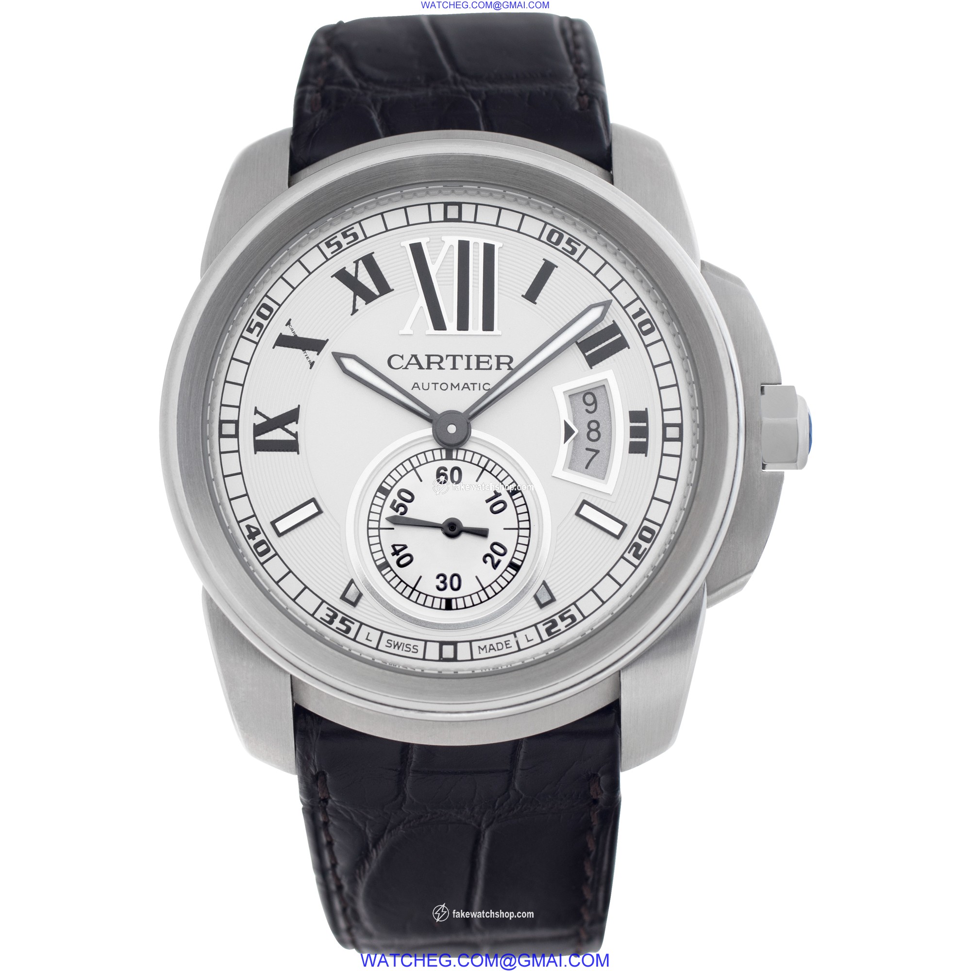 Cartier W7100037 Calibre Automatic Male Stainless Steel 2