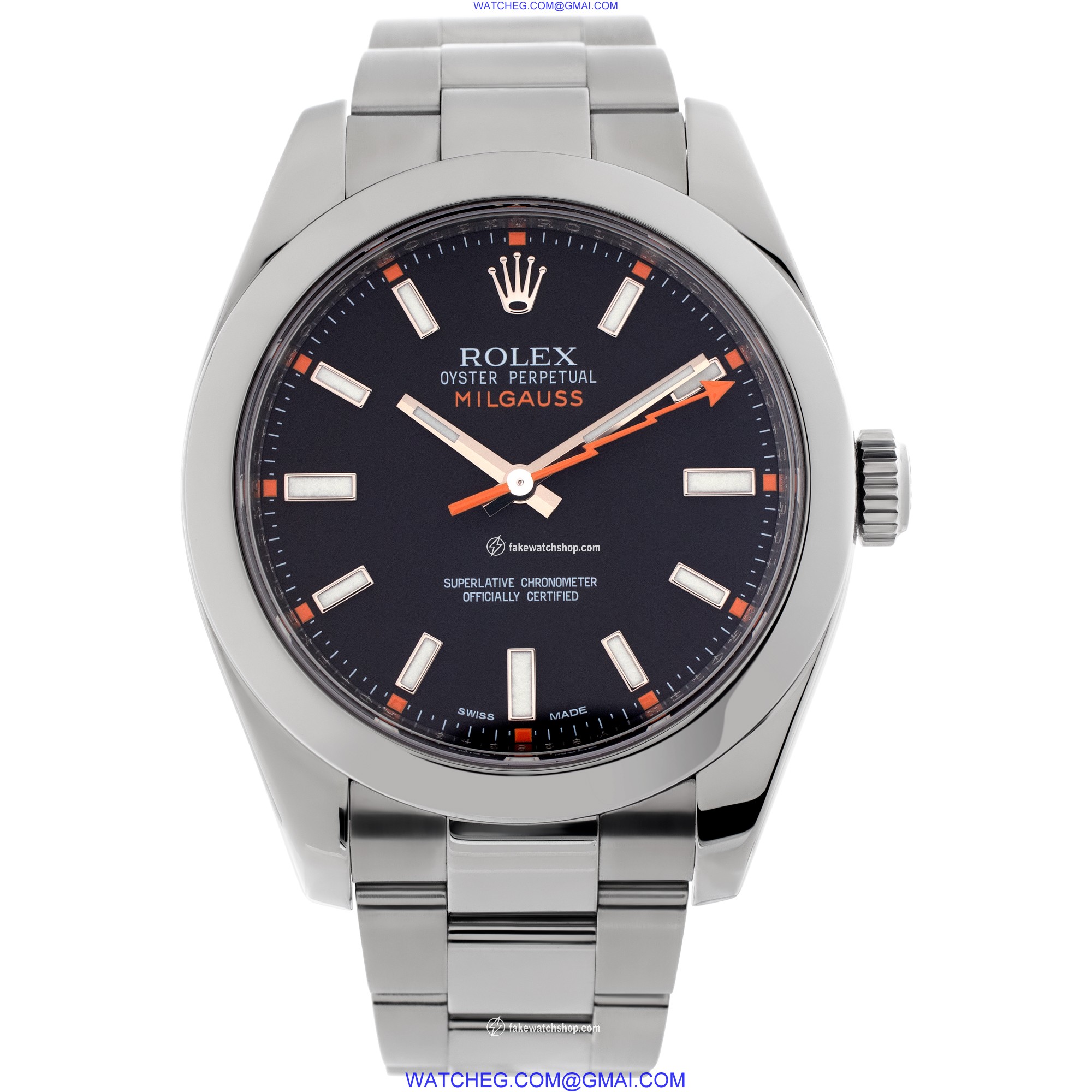 Rolex 116400 Milgauss Automatic Male Stainless Steel 2