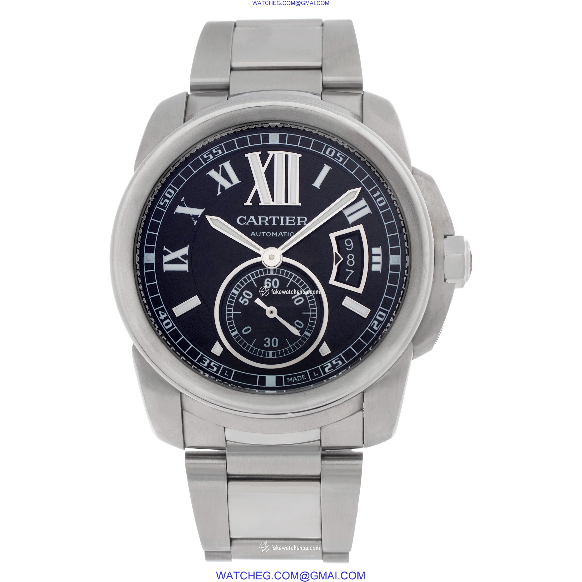 Cartier W7100016 Calibre Automatic Male Stainless Steel 2