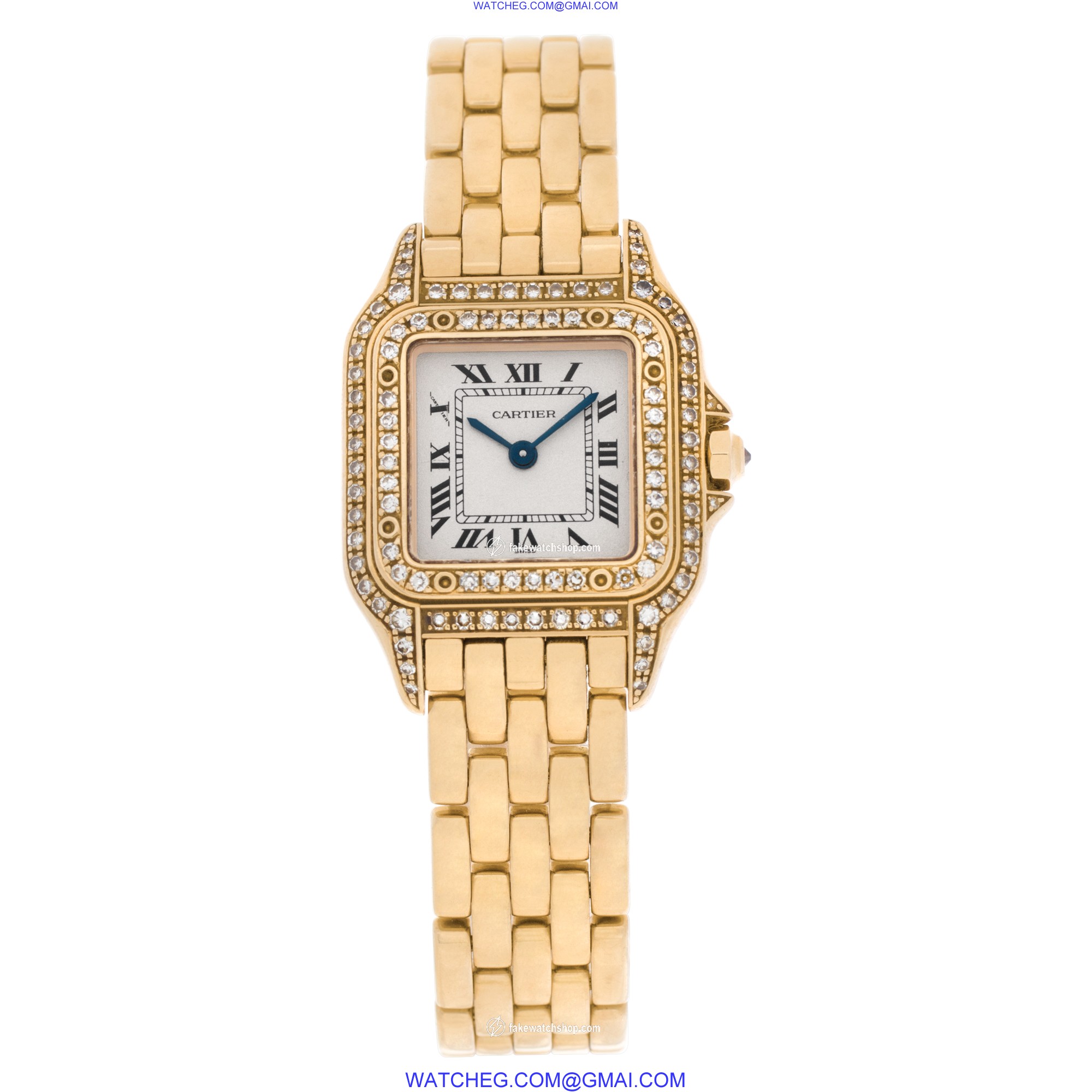 Cartier WF3072B9 Panthere Quartz Female 18k yellow gold 2