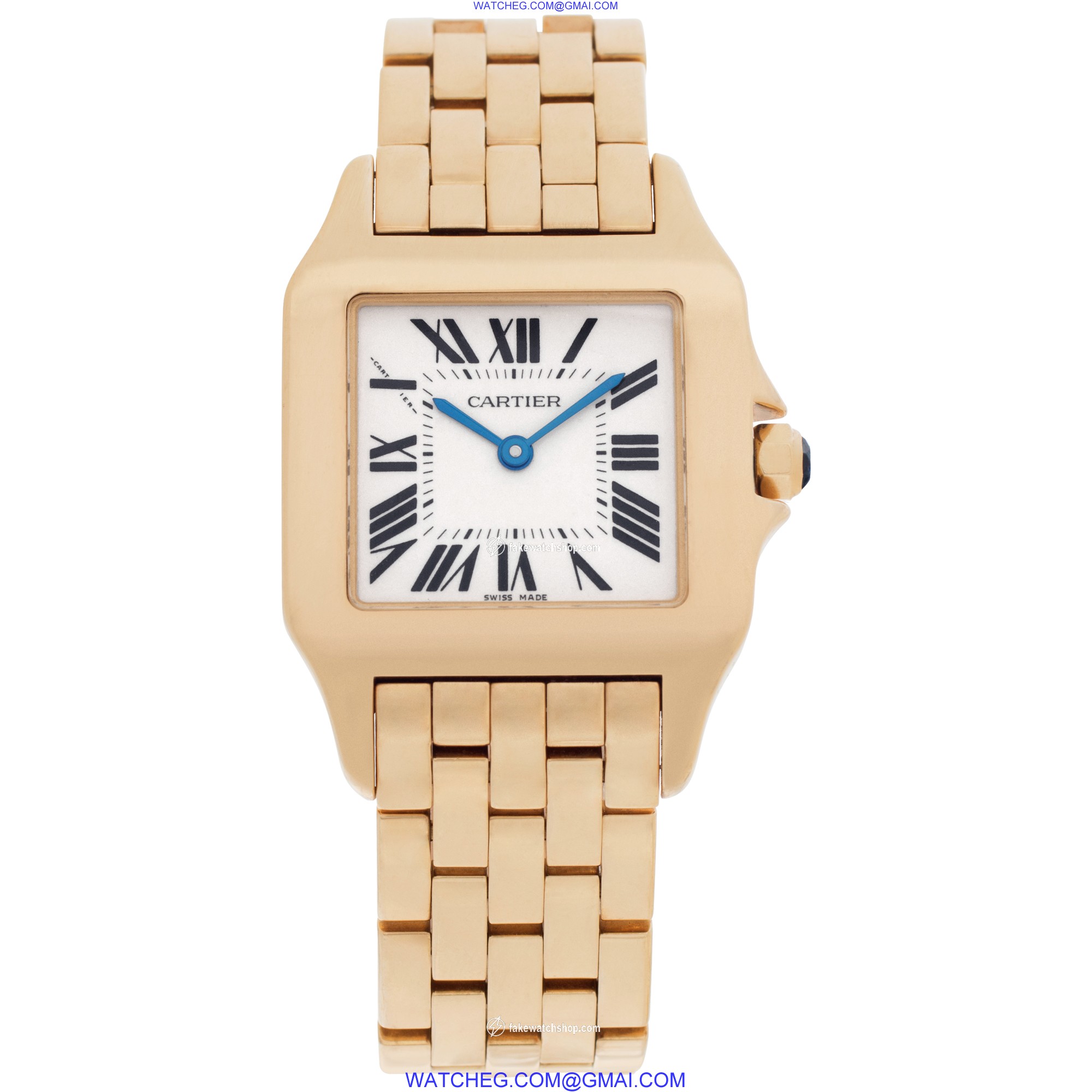 Cartier W25062X9 Demoiselle Quartz Female 18k yellow gold 2