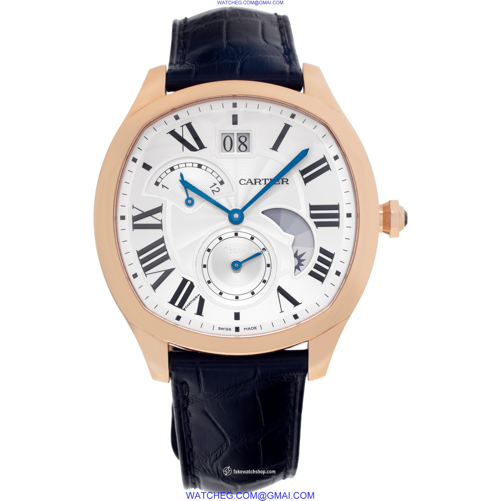 Cartier wgnm0005 Drive Automatic Male 18k rose gold 2