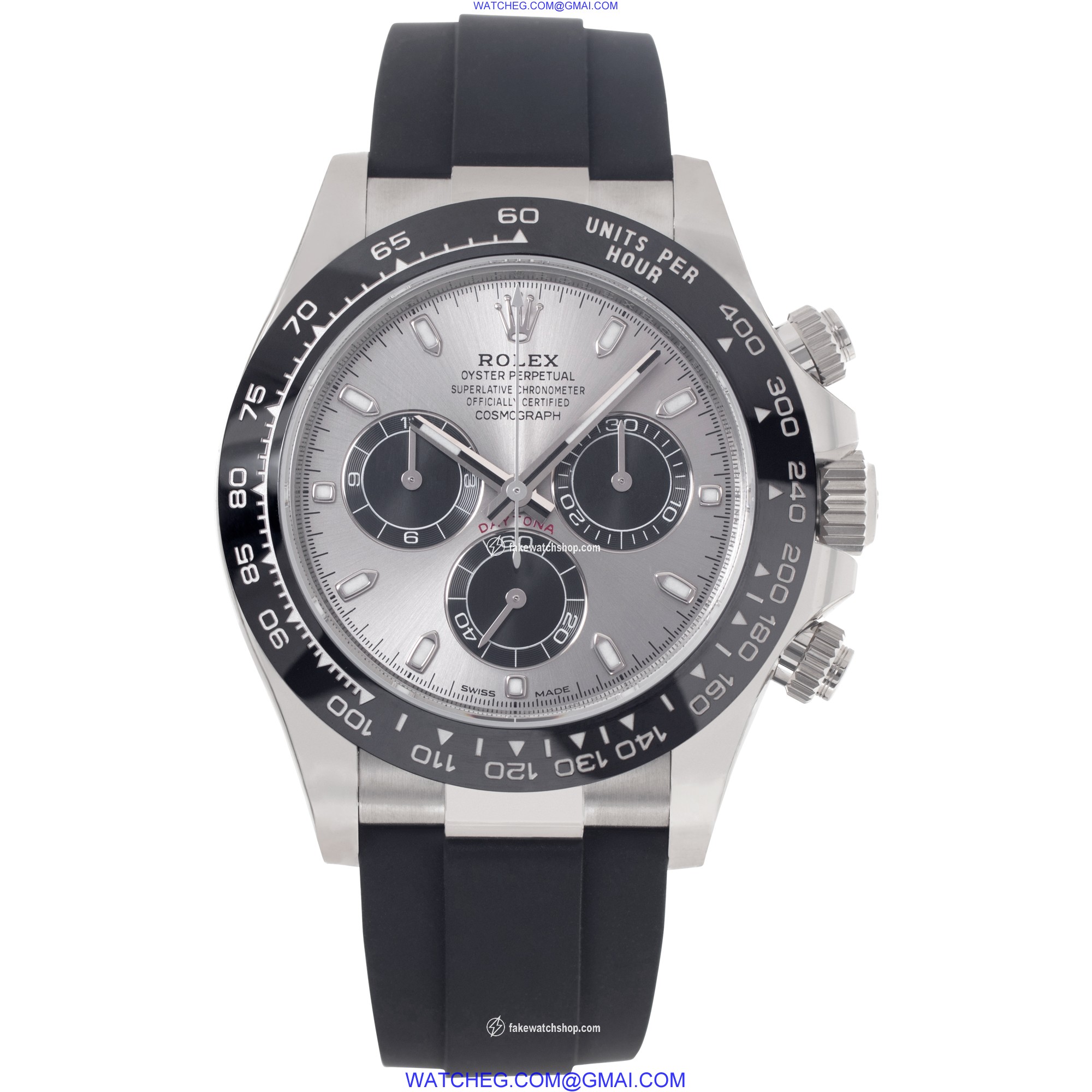 Rolex 116519 Daytona Automatic Male 18k White Gold 2