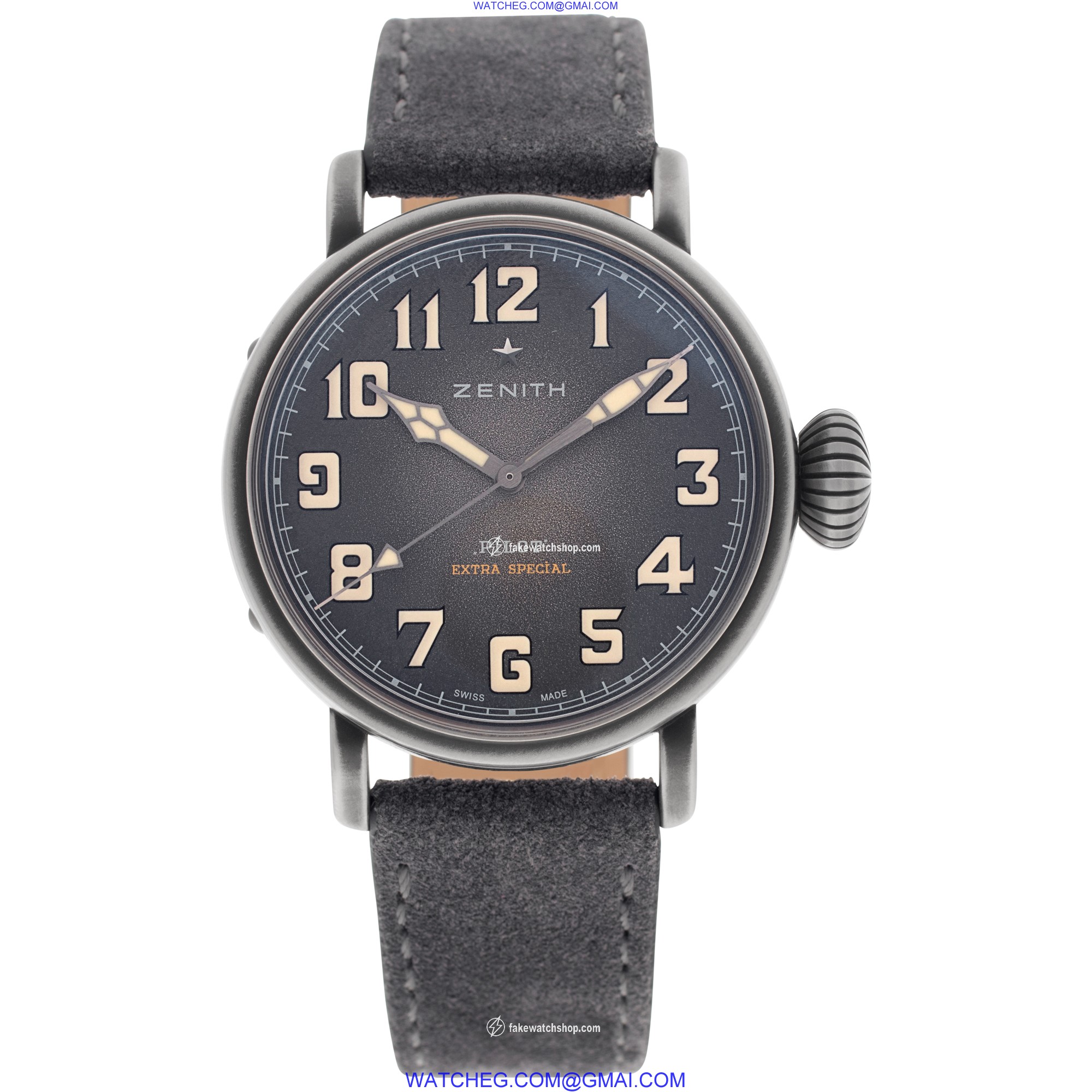 Zenith 11 Pilot Automatic Male Stainless Steel 2