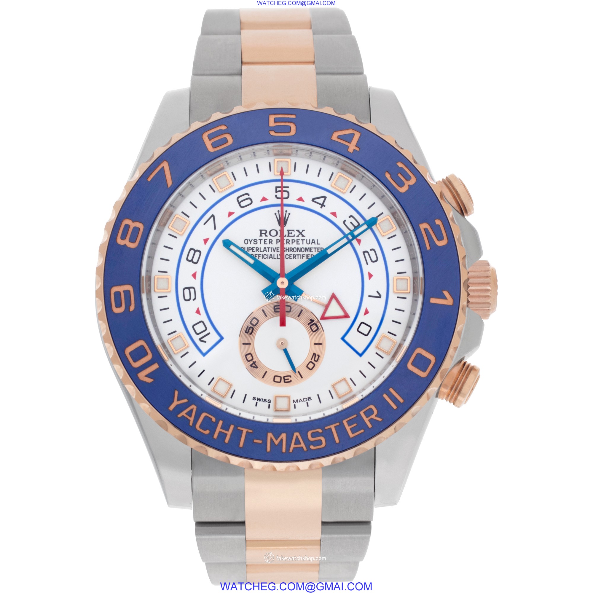 Rolex 116681 Yacht-Master II Automatic Male 18k rose gold & stainless steel 2