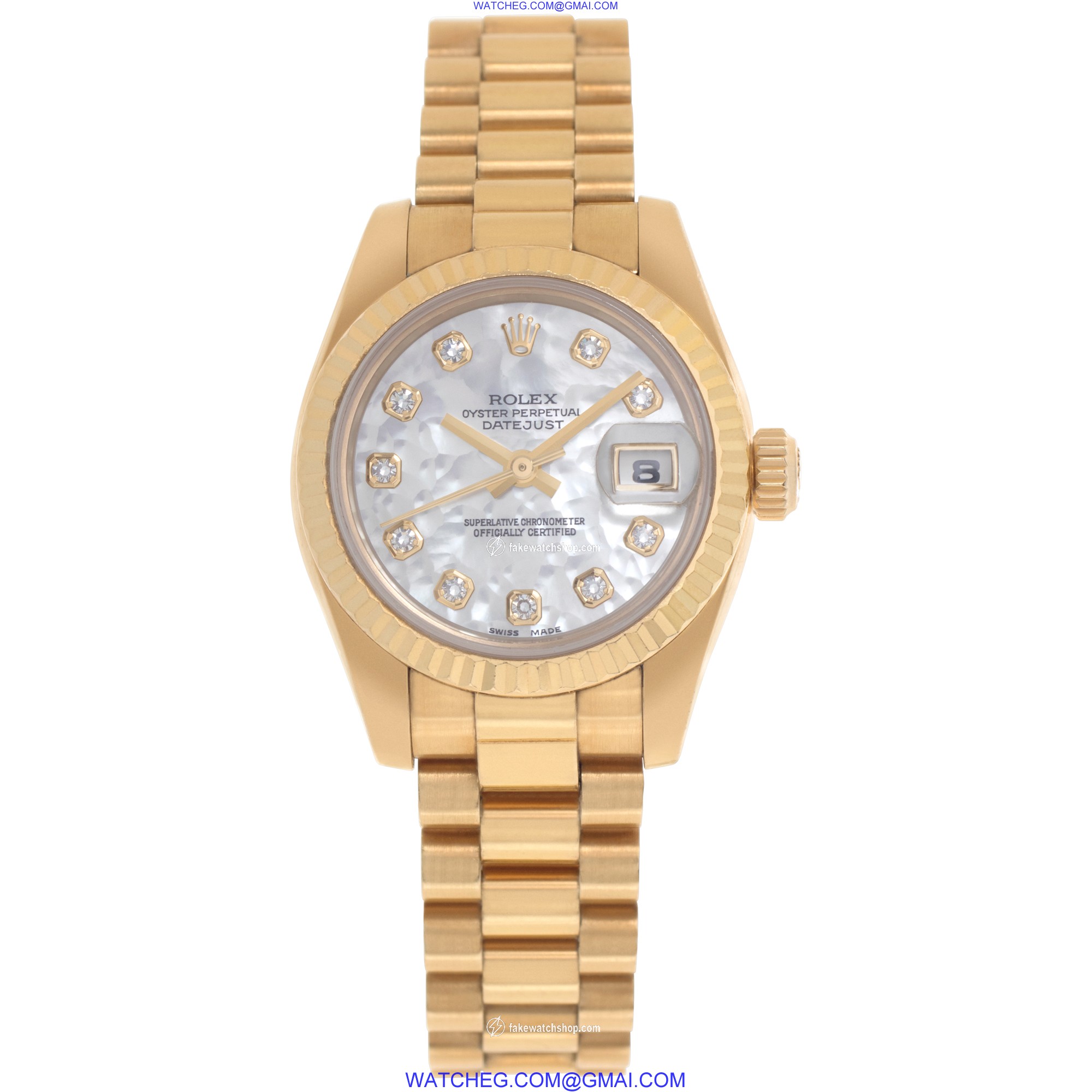 Rolex 179178 Datejust Automatic Female 18k yellow gold 2
