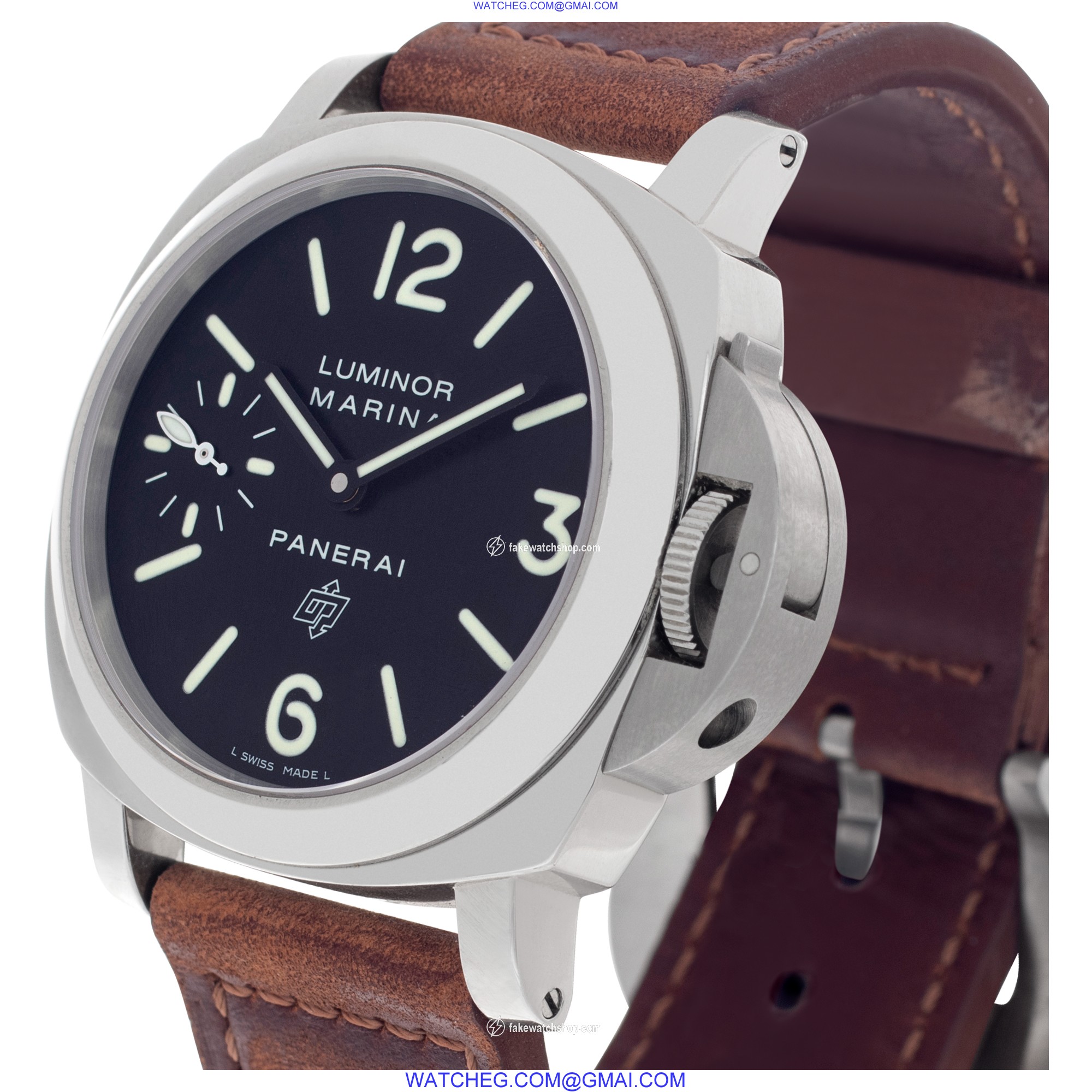 Panerai PAM00005 Luminor Marina Manual Male Stainless Steel 2