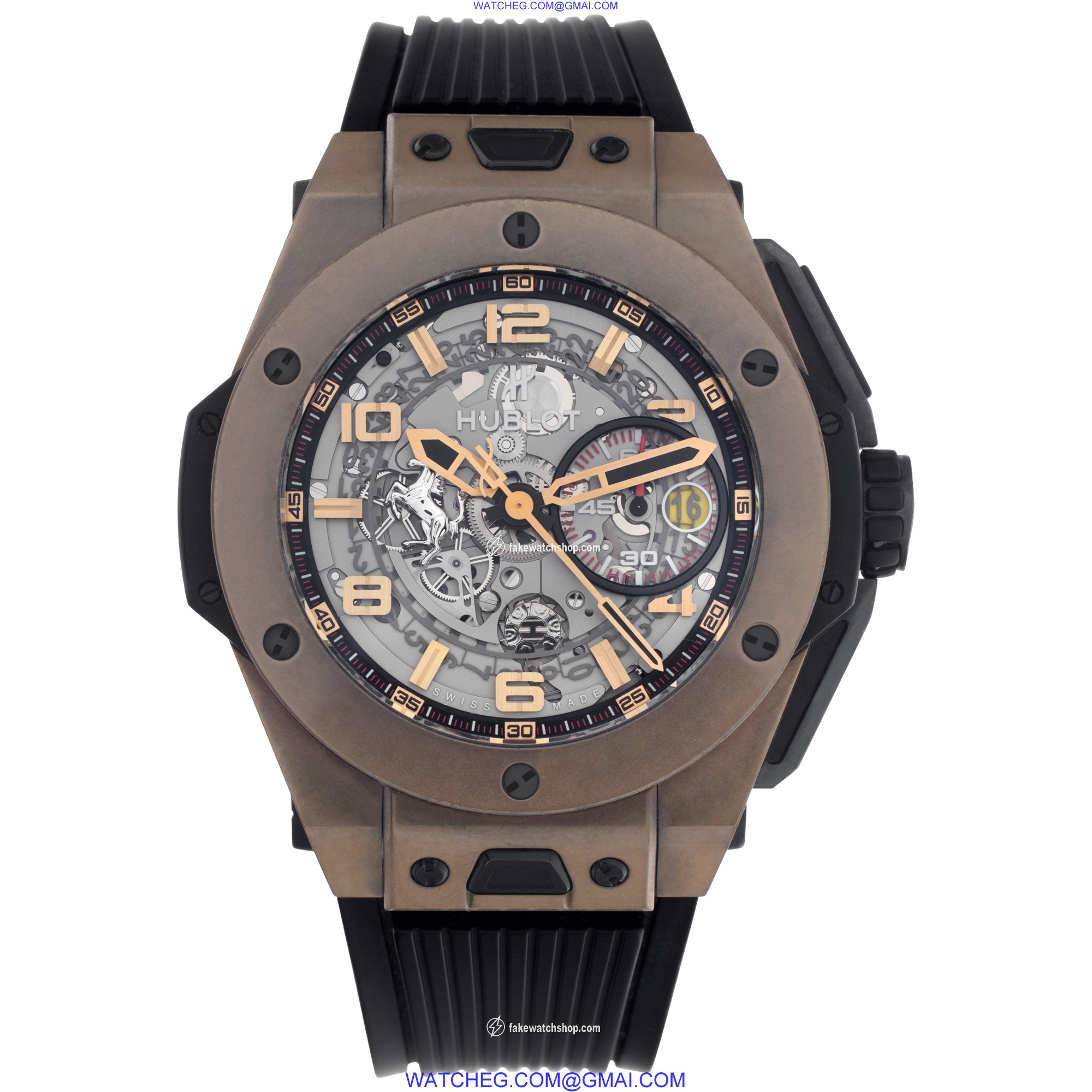Hublot 401.MX.0123.VR Big Bang Automatic Male 18k yellow gold 2