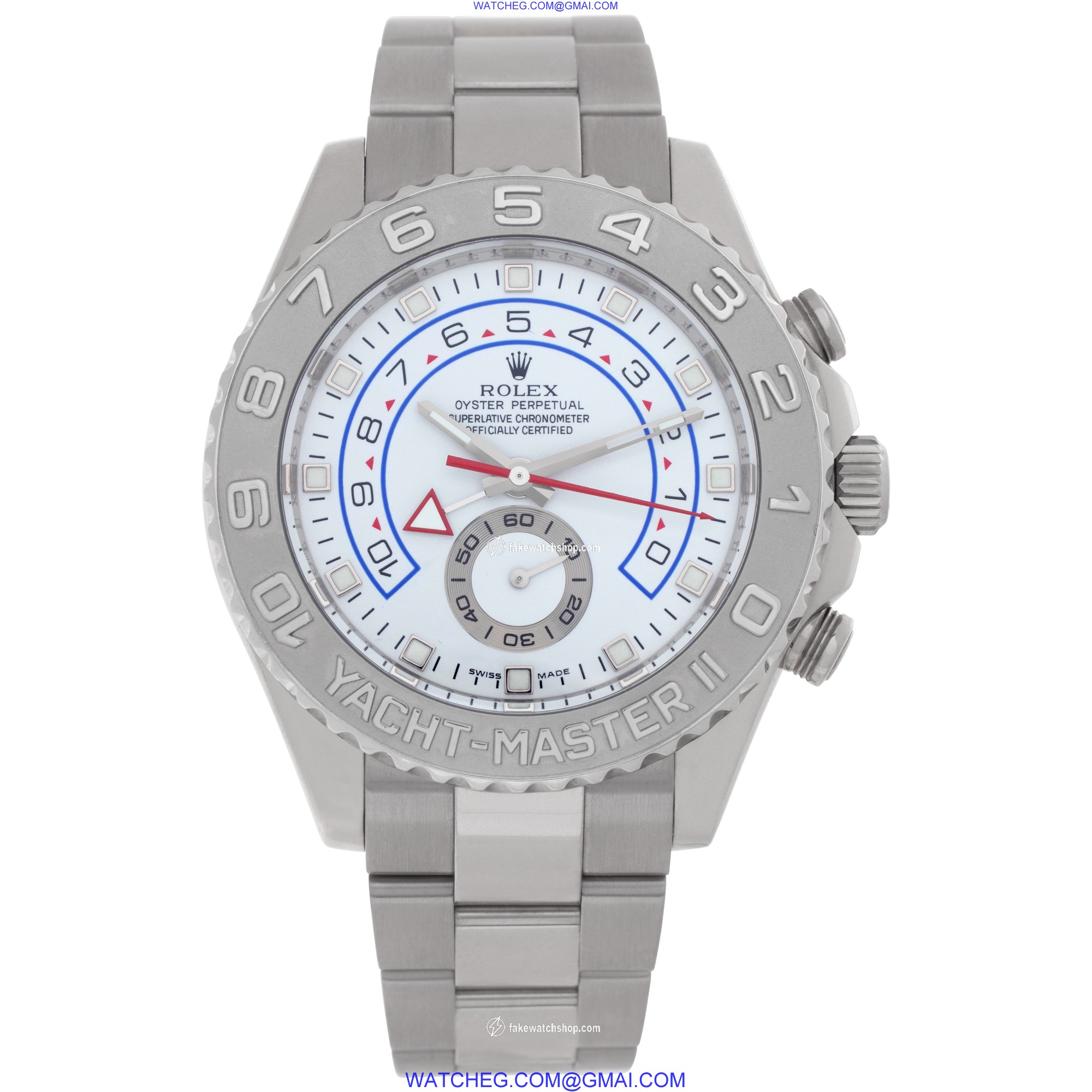 Rolex 116689 Yacht-Master II Automatic Male 18k White Gold 2