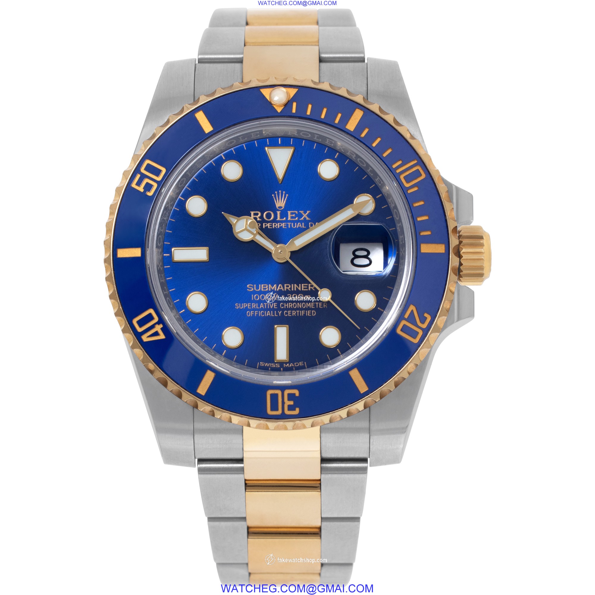 Rolex 116613 Submariner Automatic Male 18k gold & Stainless Steel 2