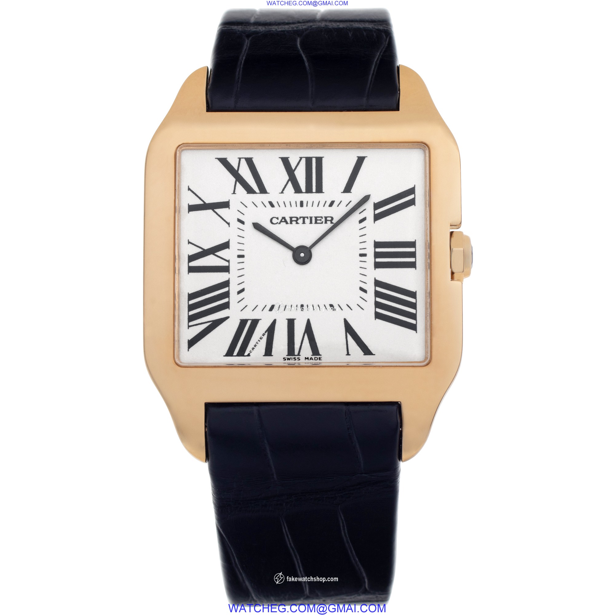 Cartier W2008751 Santos Dumont Manual Unisex 18k yellow gold 2
