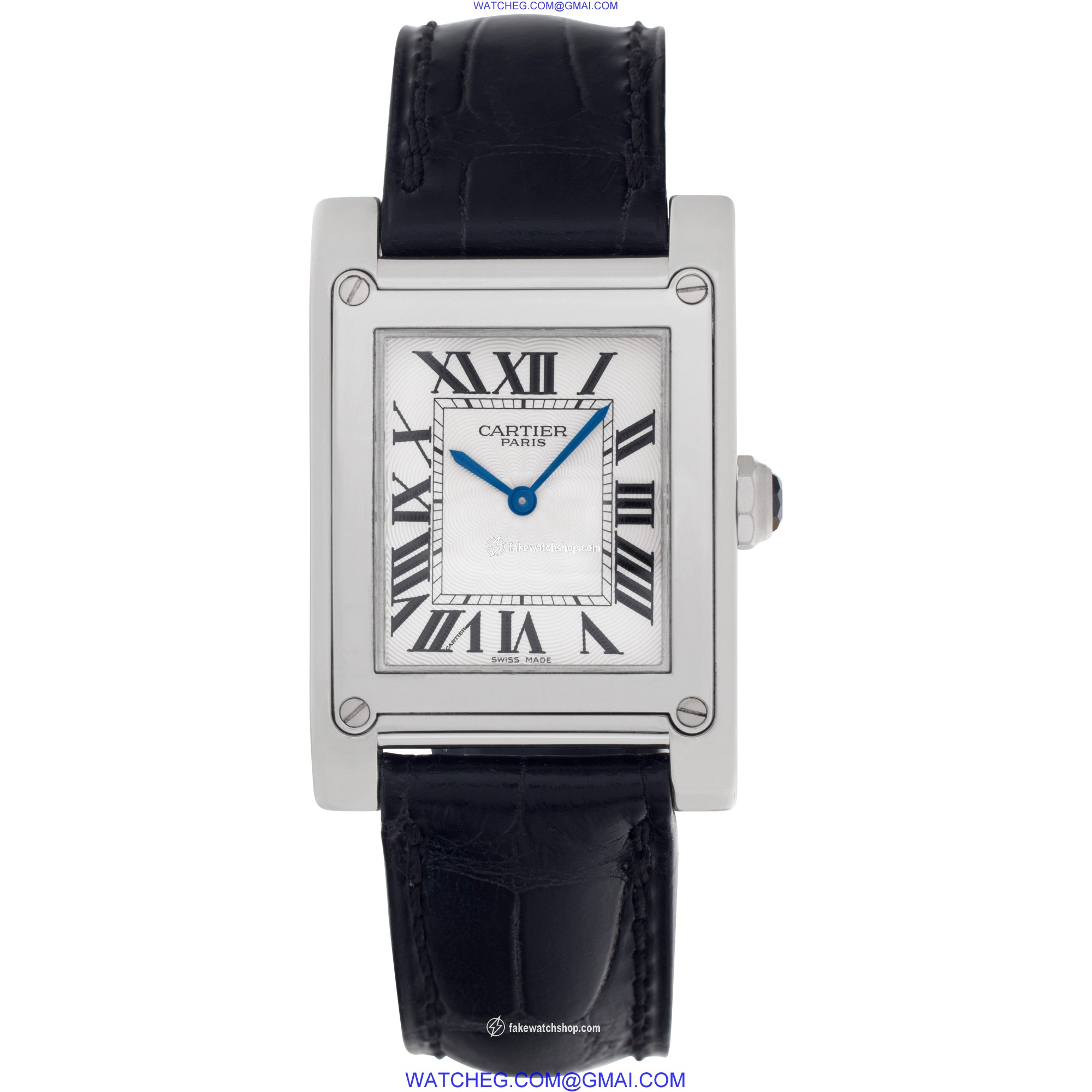 Cartier W1539951P Tank Manual Unisex Platinum 2