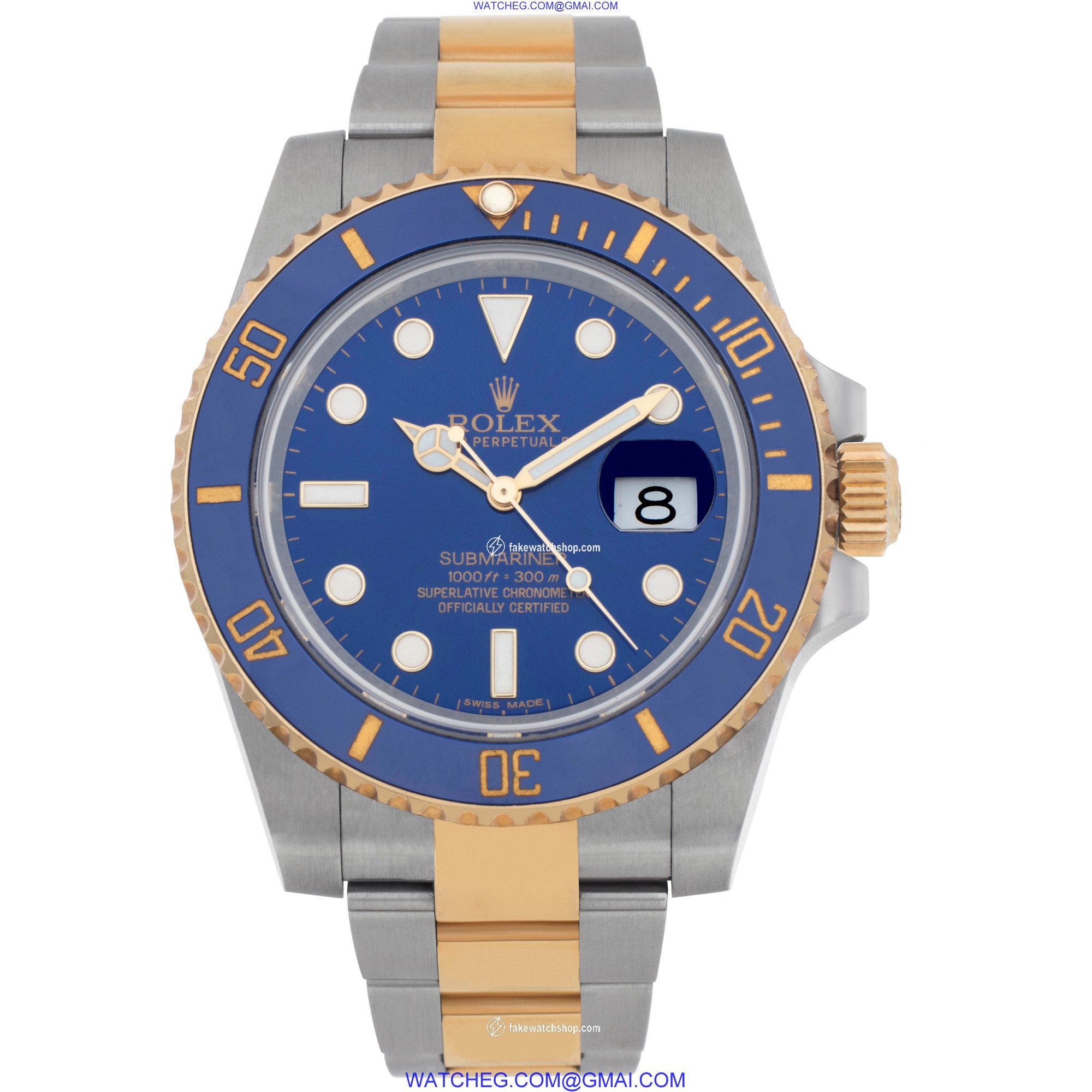 Rolex 116613 Submariner Automatic Male 18k gold & Stainless Steel 2