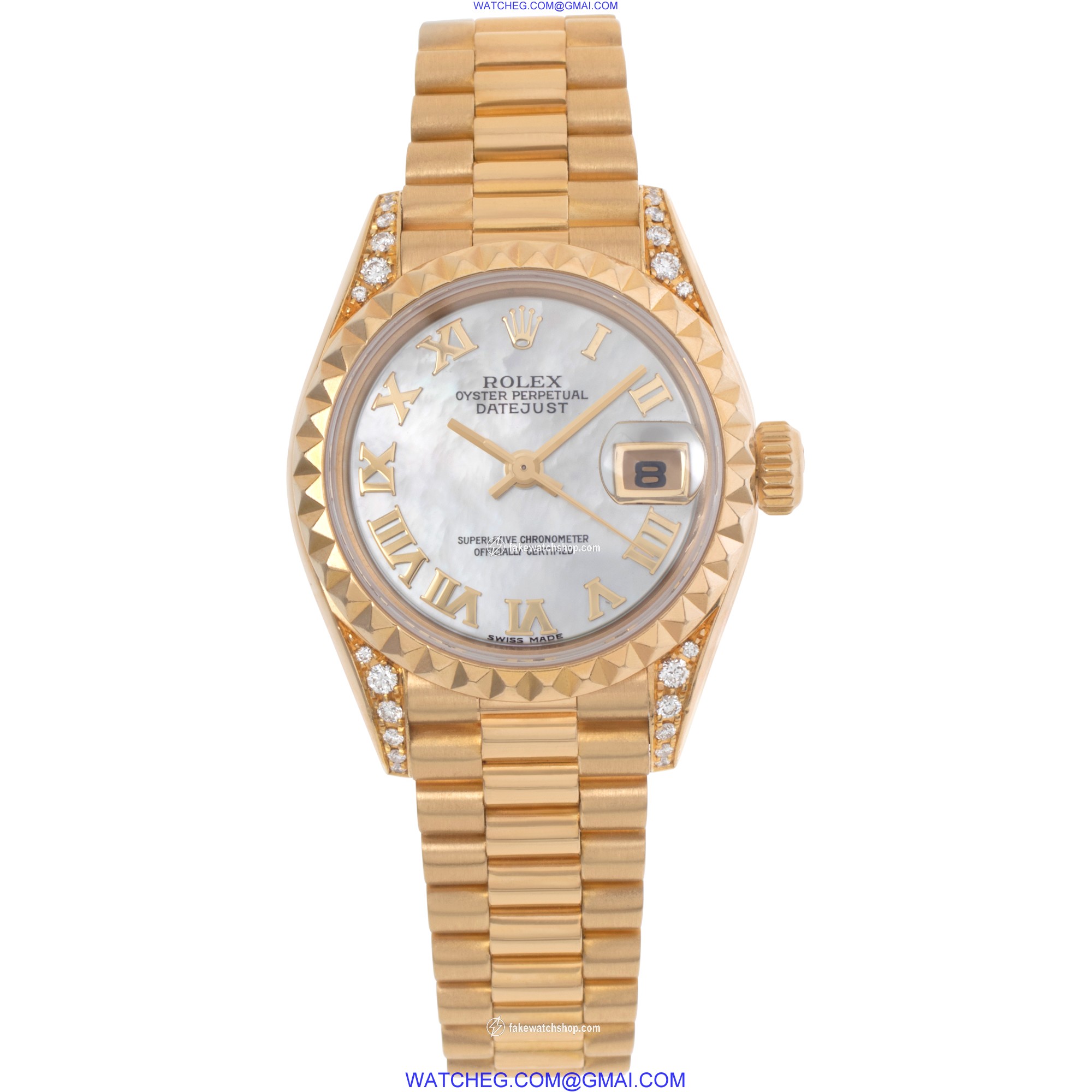 Rolex 79188 Datejust Automatic Female 18k yellow gold 2
