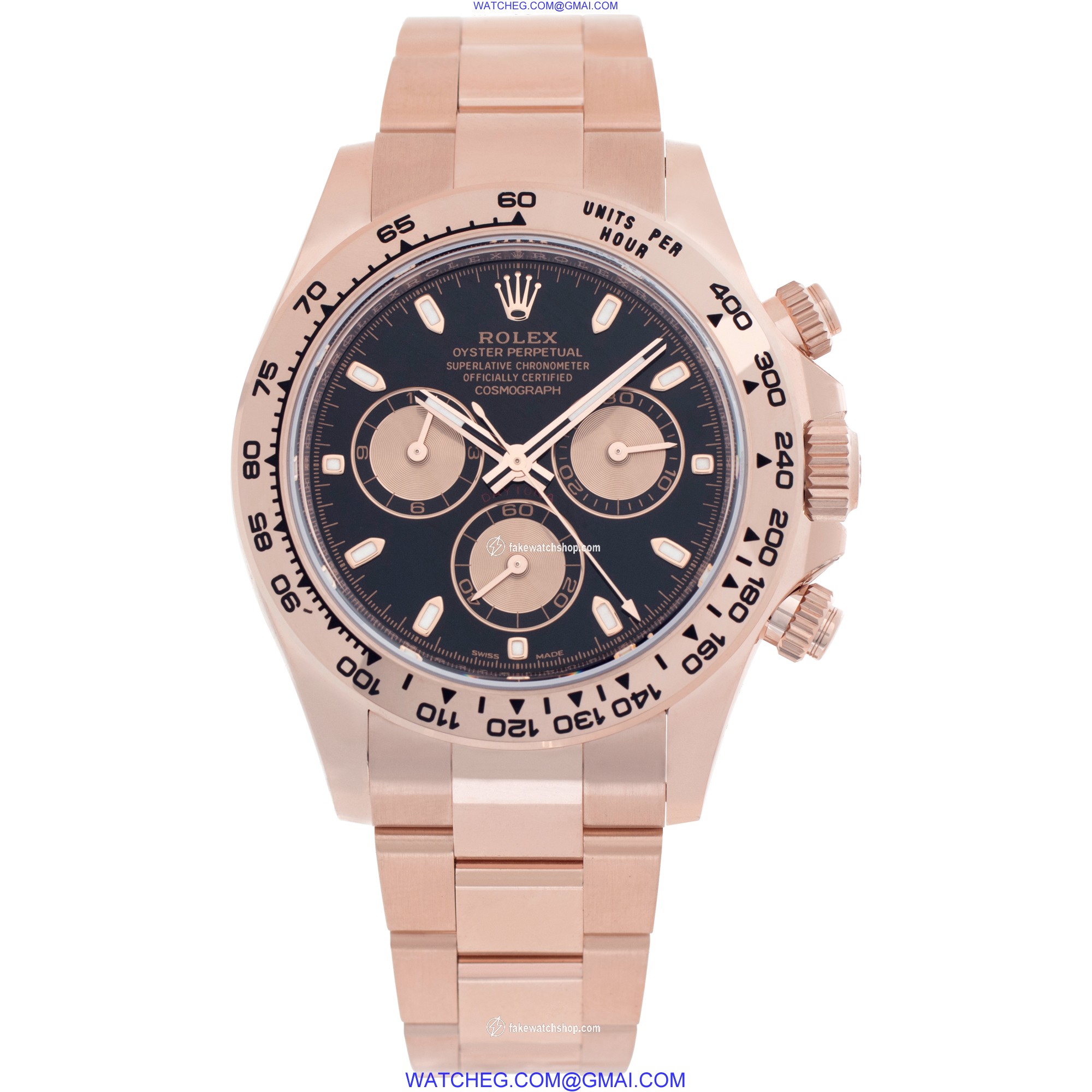 Rolex 116505 Daytona Automatic Male 18k rose gold 2