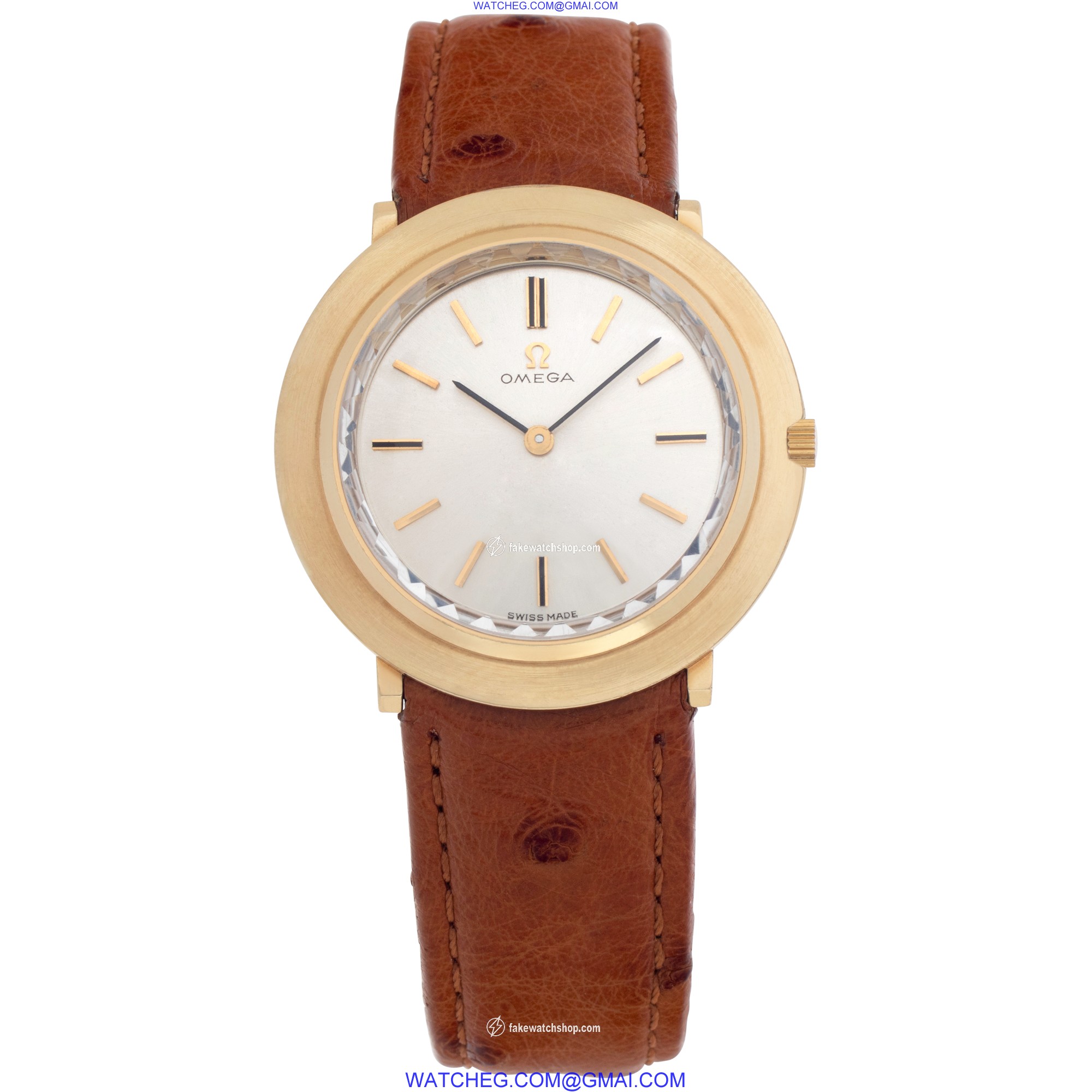 Omega D6699 Classic Manual Male 14k yellow gold 2