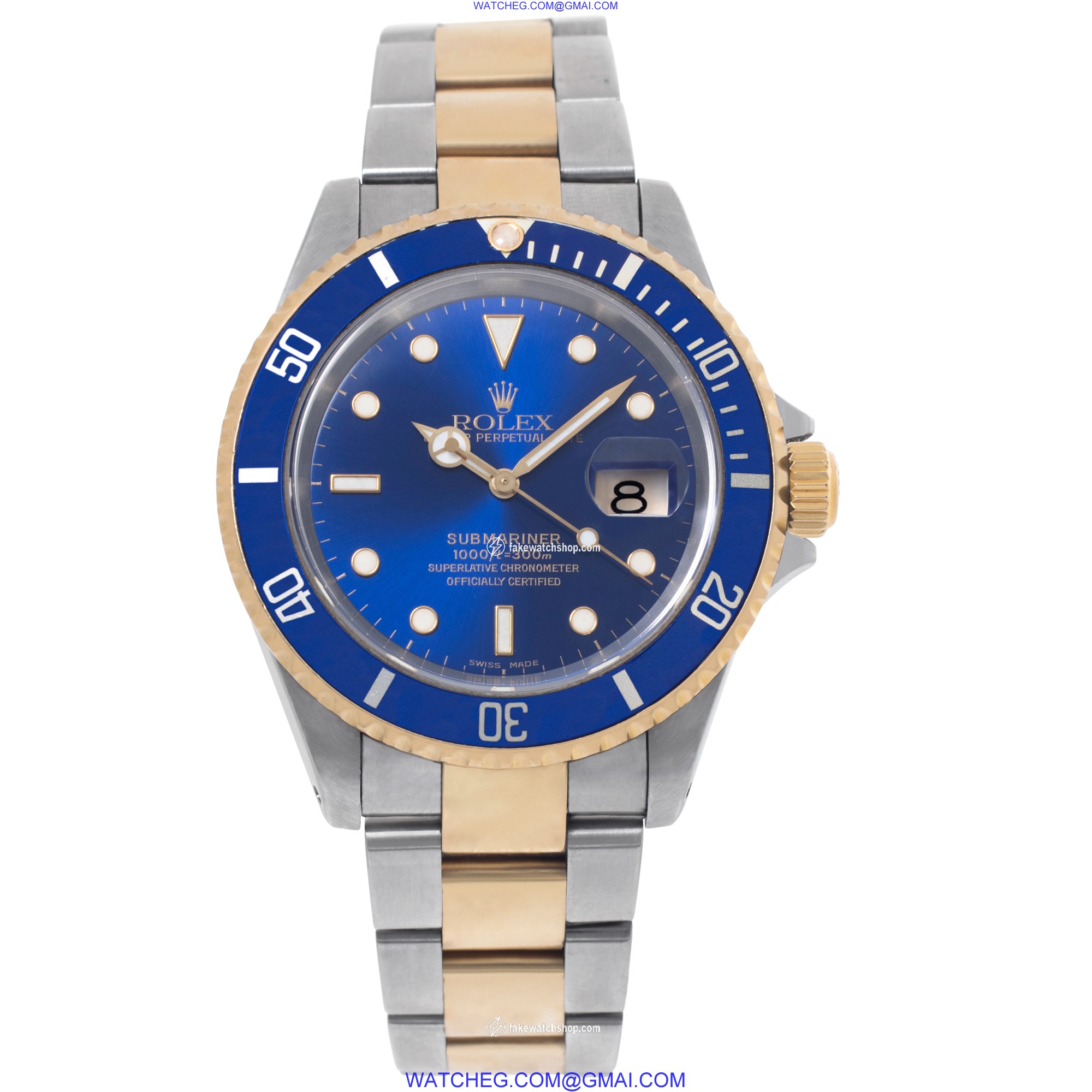 Rolex 16613 Submariner Automatic Male 18k gold & Stainless Steel 2